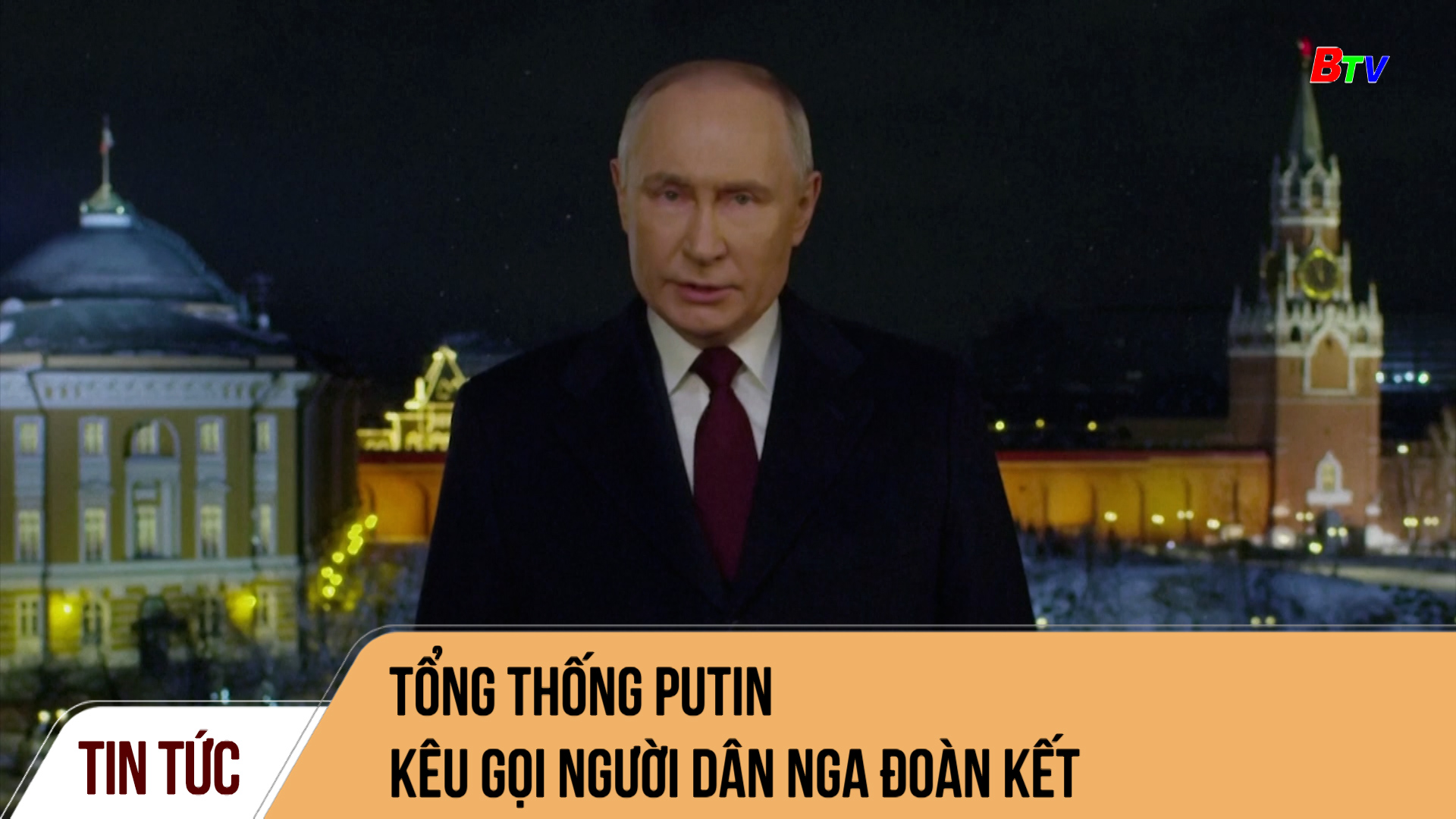 Tổng thống Putin kêu gọi người dân Nga đoàn kết