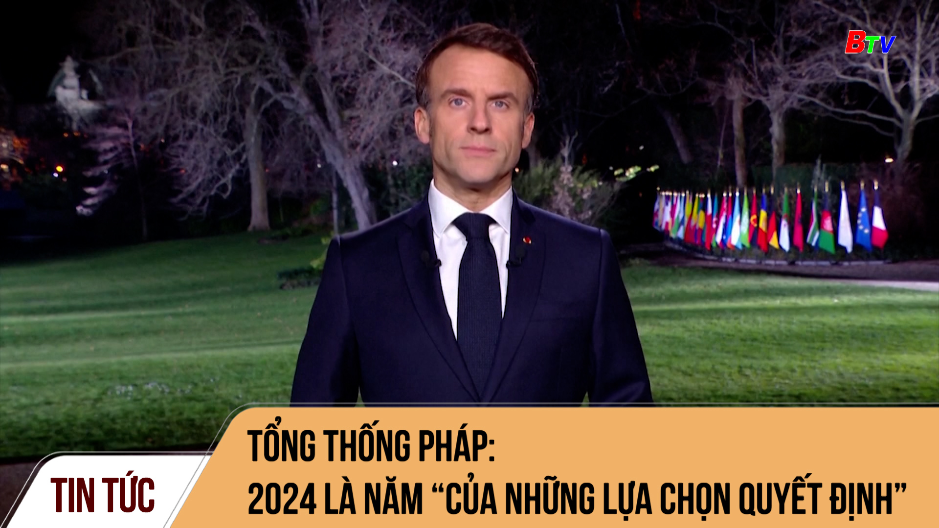 Tổng thống Pháp: 2024 là năm “của những lựa chọn quyết định”