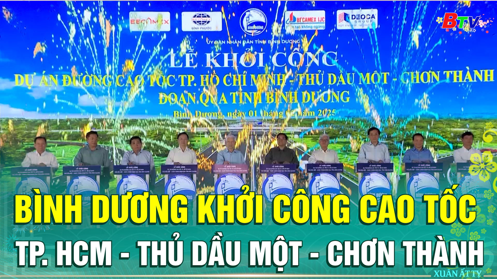 Bình Dương khởi công cao tốc TP. HCM - Thủ Dầu Một - Chơn Thành