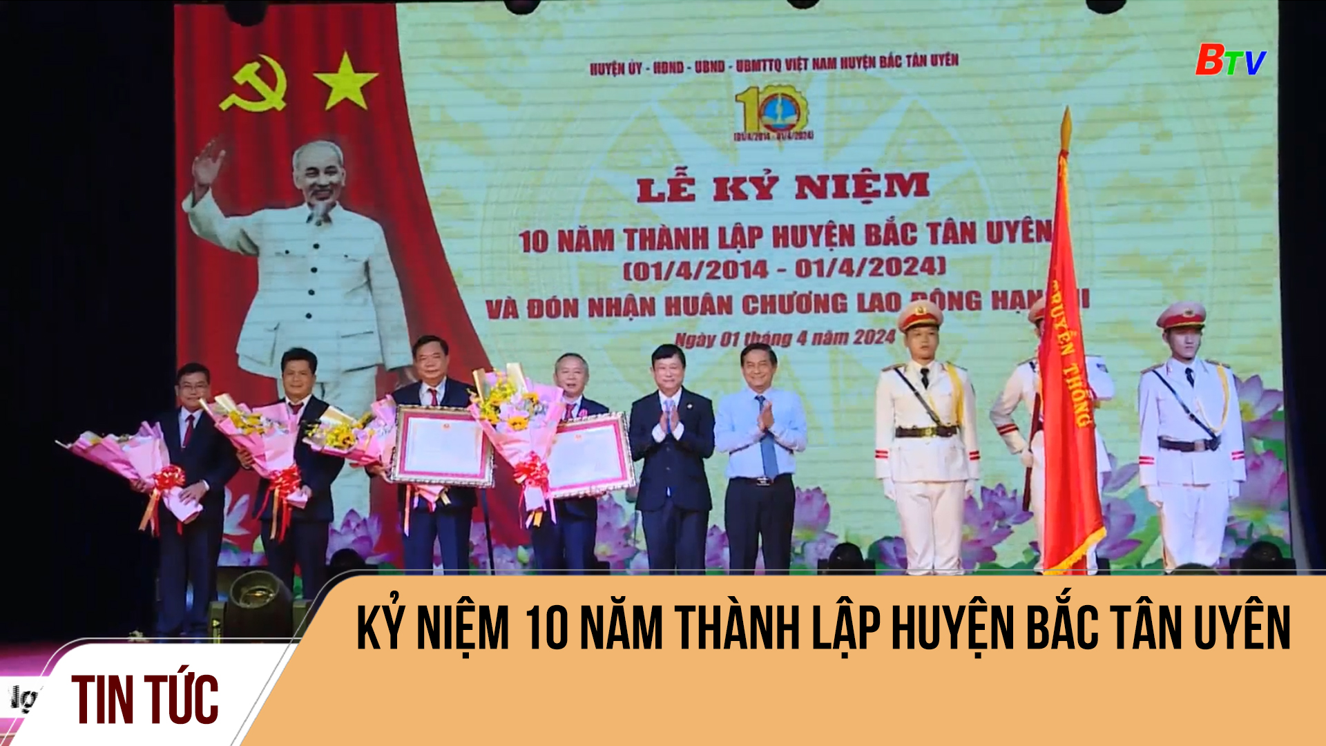 Kỷ niệm 10 năm thành lập huyện Bắc Tân Uyên