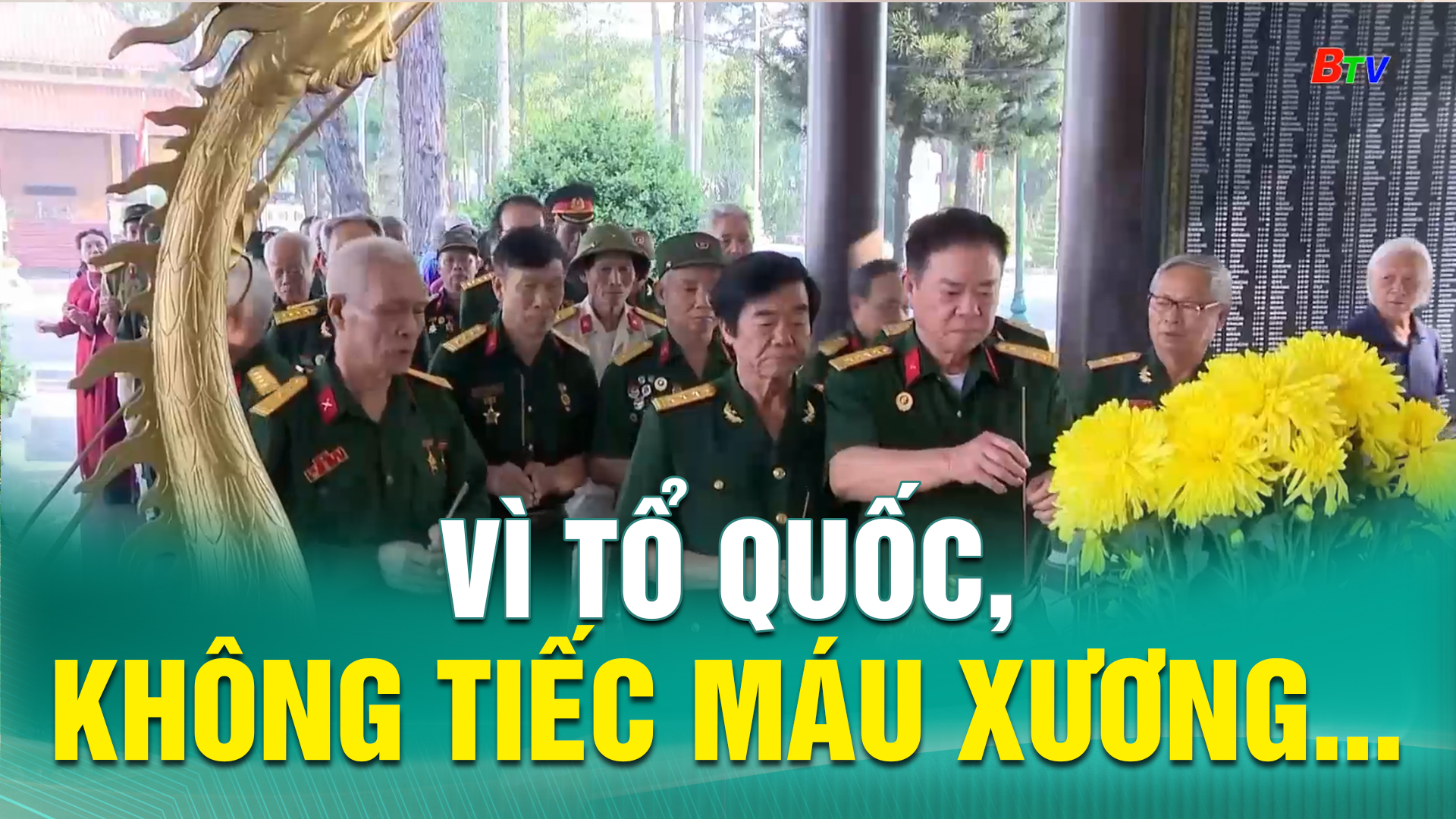 Vì Tổ quốc, không tiếc máu xương…