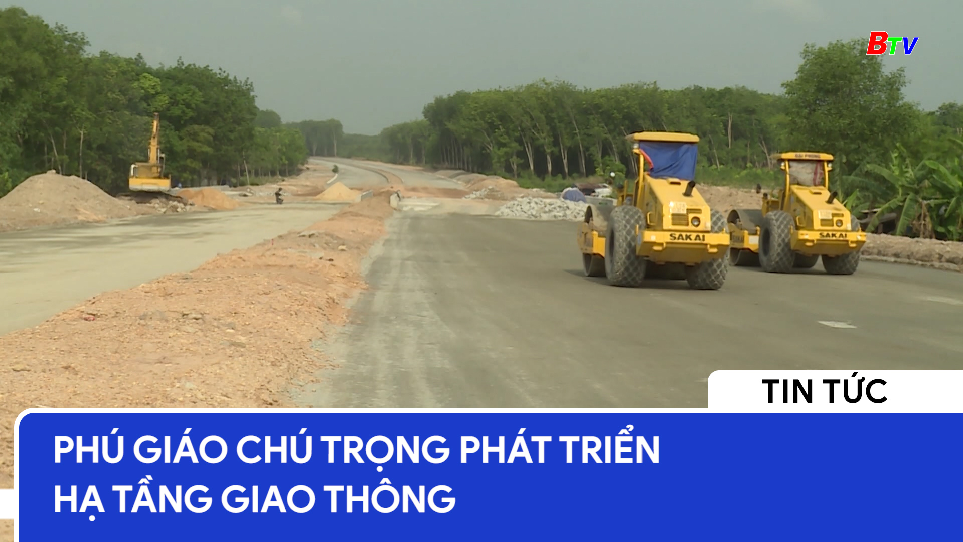 Phú Giáo chú trọng phát triển hạ tầng giao thông