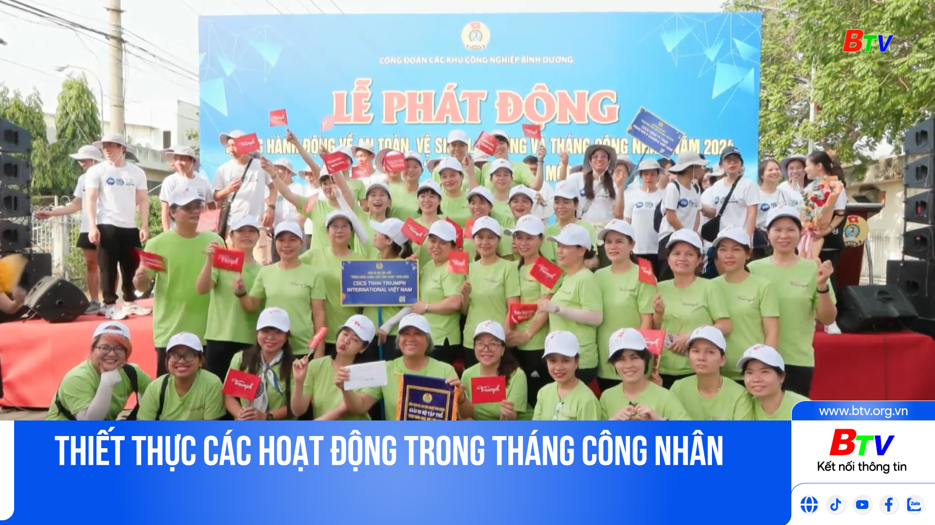 Thiết thực các hoạt động trong Tháng Công nhân