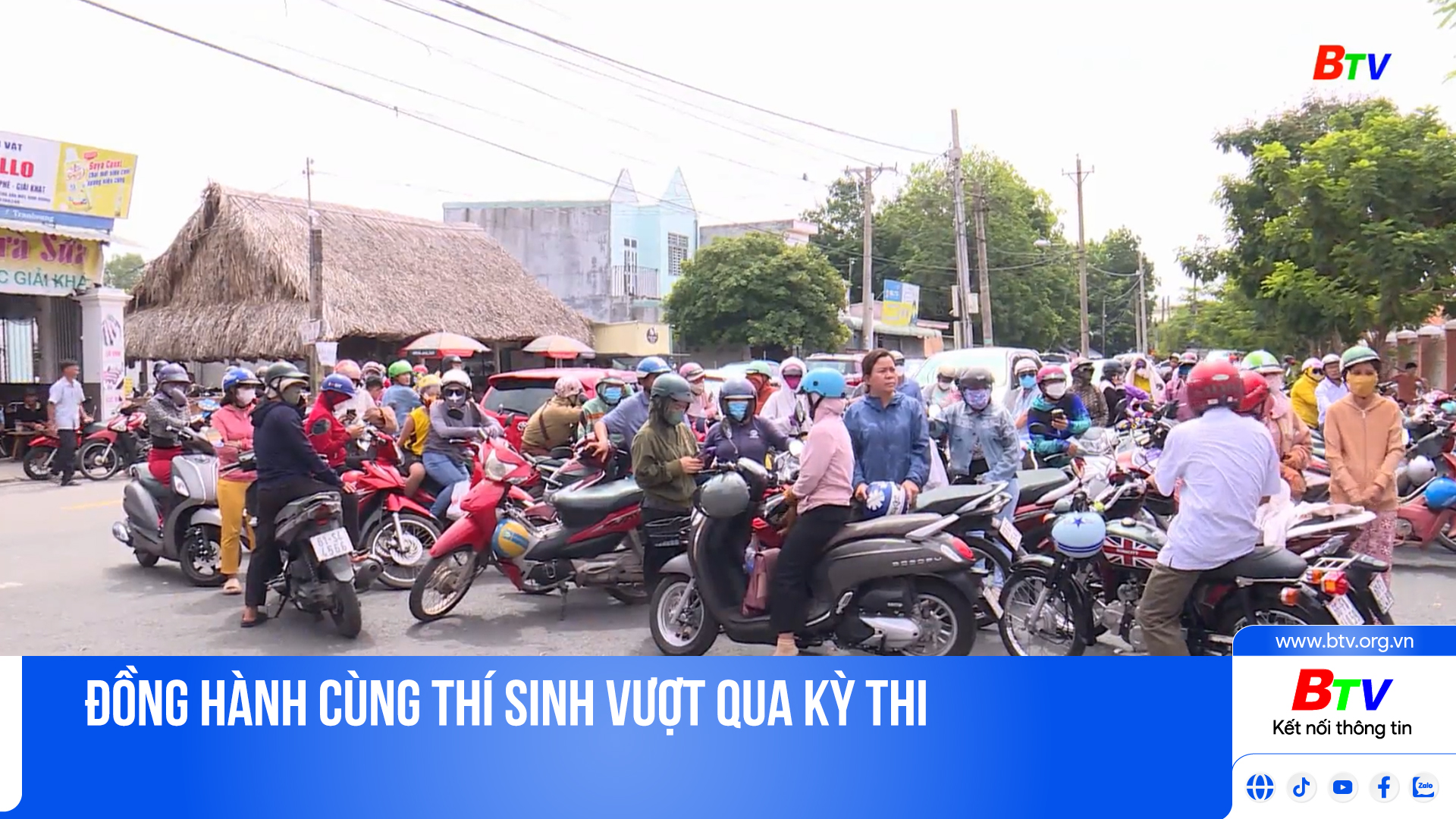 Đồng hành cùng thí sinh vượt qua kỳ thi