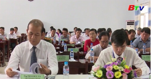 HĐND huyện Bàu Bàng khai mạc kỳ họp thứ 12 khóa XI, nhiệm kỳ 2016 - 2021