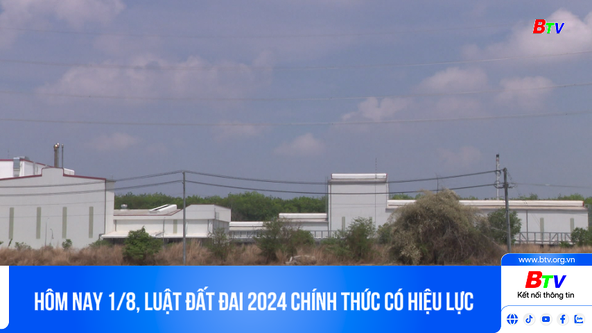 Hôm nay 1/8, luật đất đai 2024 chính thức có hiệu lực