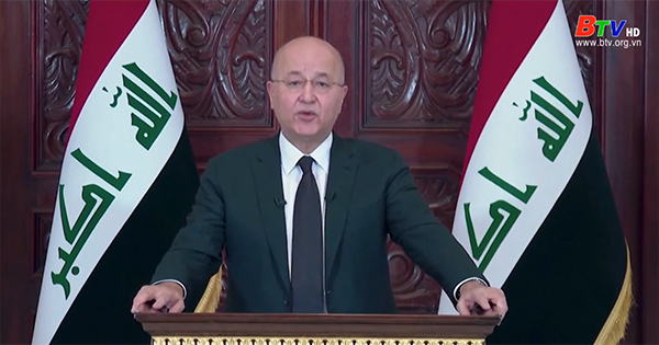 Tổng thống Iraq đề cập khả năng bầu cử sớm