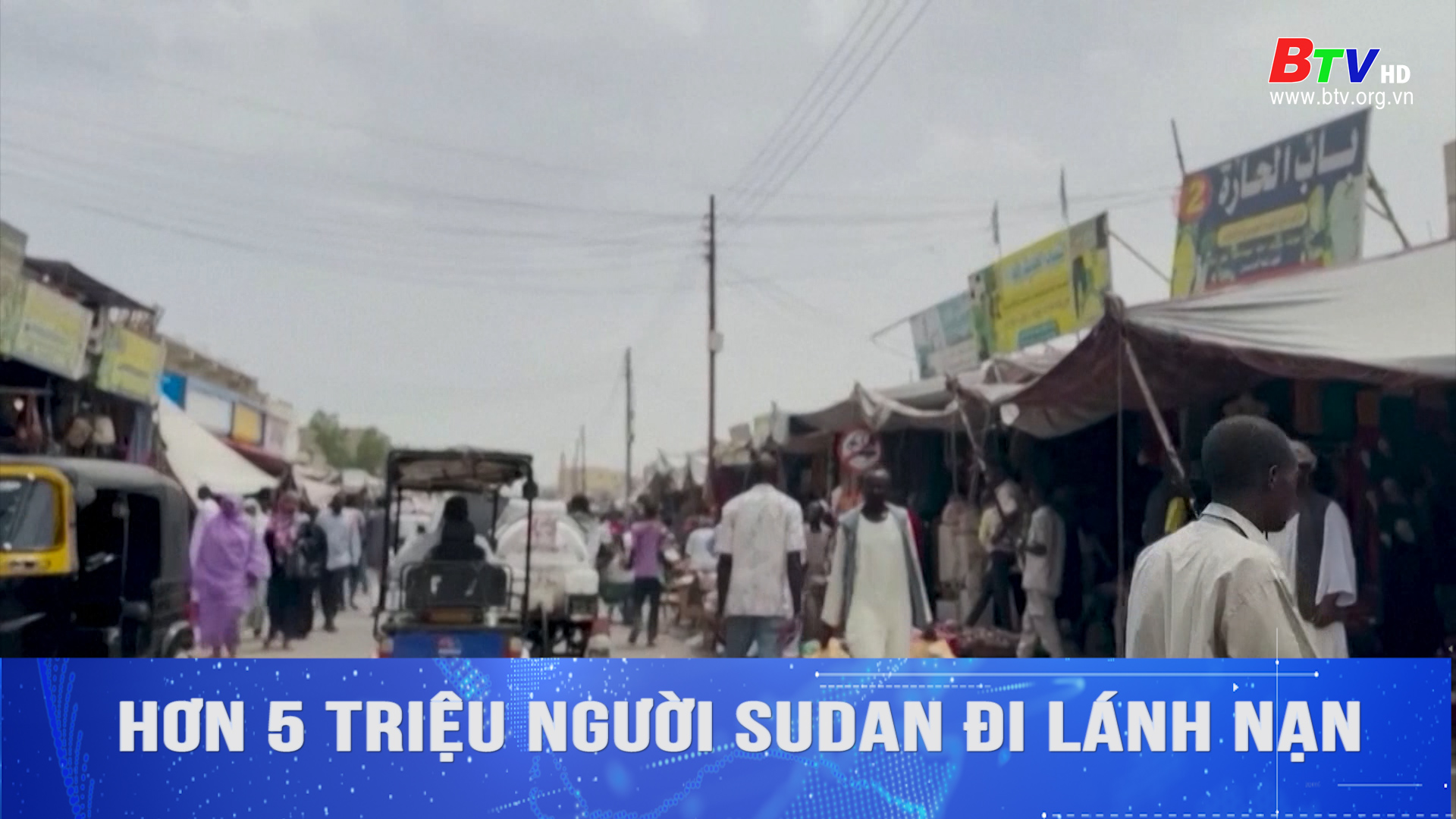 Hơn 5 triệu người Sudan đi lánh nạn	