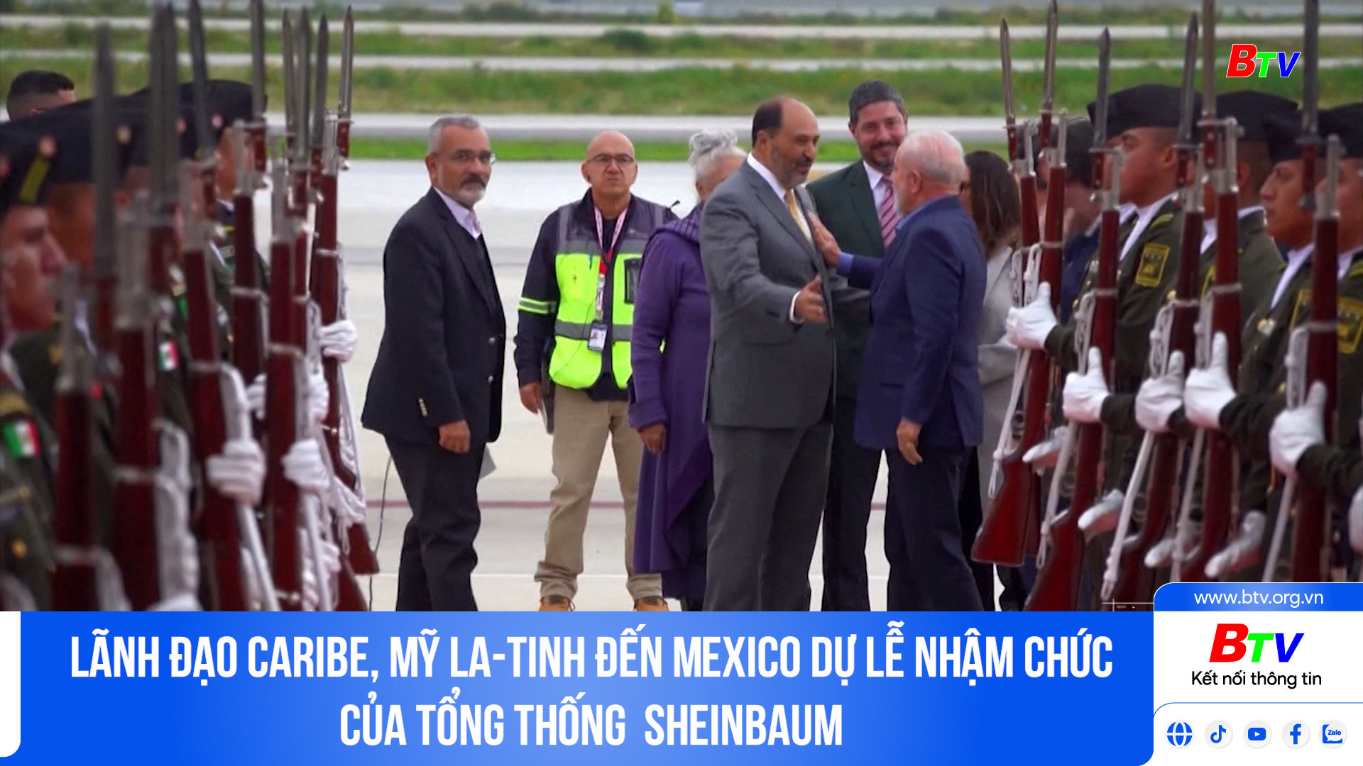 Lãnh đạo Caribe, Mỹ la-tinh đến Mexico dự lễ nhậm chức của Tổng thống Sheinbaum