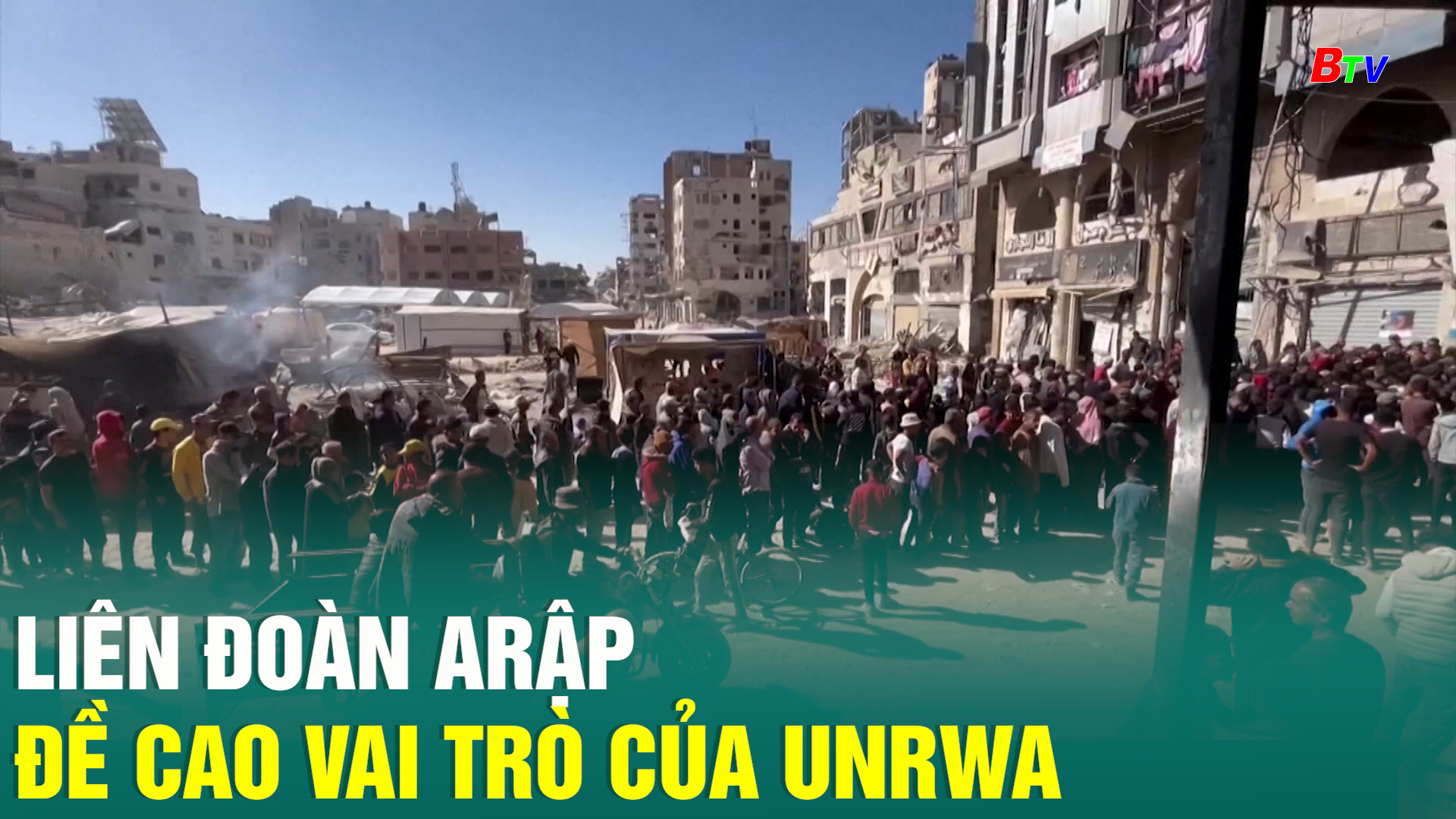 Liên đoàn Arập đề cao vai trò của Unrwa