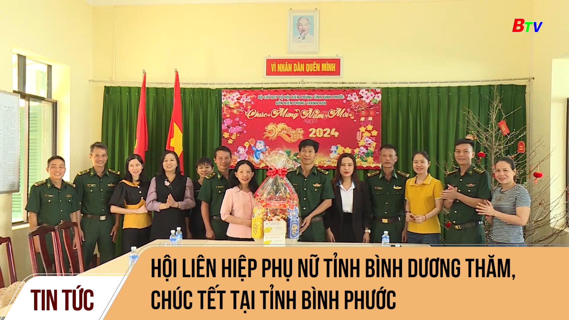 Hội Liên hiệp phụ nữ tỉnh Bình Dương thăm, chúc tết tại tỉnh Bình Phước