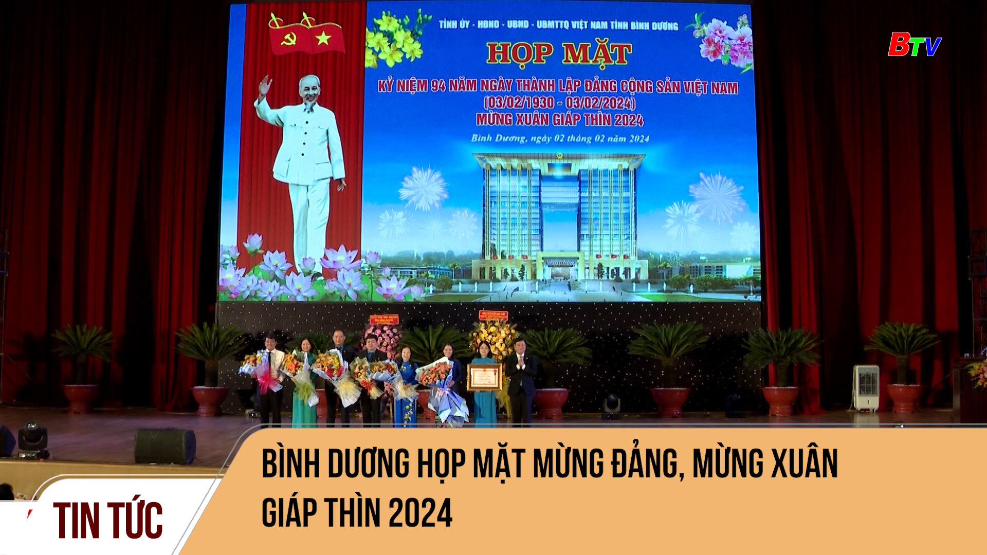 Bình Dương họp mặt mừng Đảng, mừng Xuân Giáp Thìn 2024