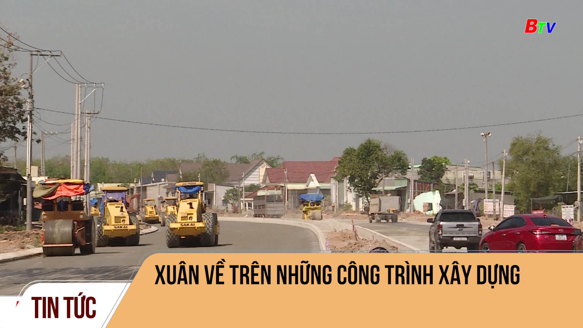 Xuân về trên những công trình xây dựng