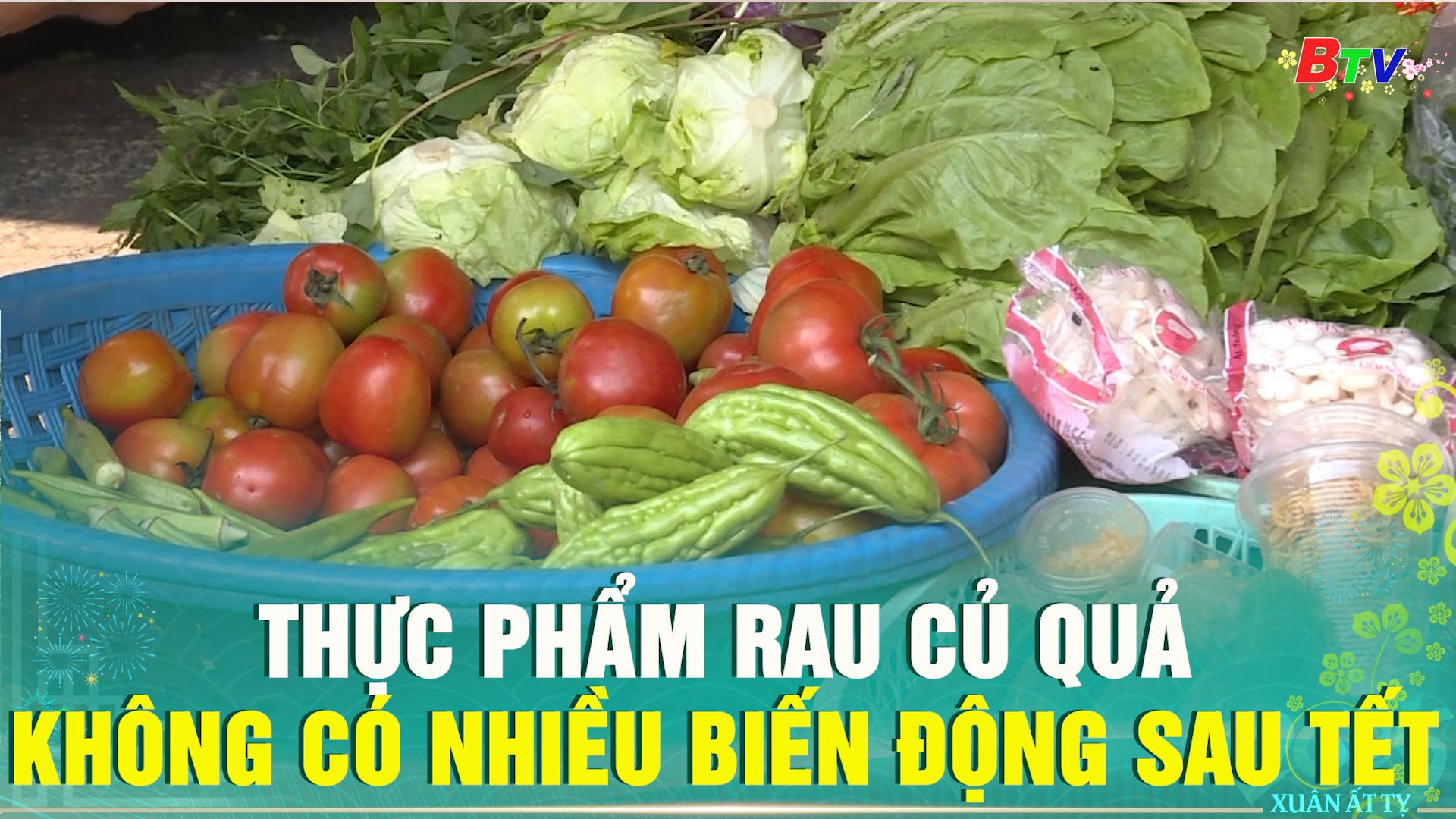 Thực phẩm rau củ quả không có nhiều biến động sau Tết