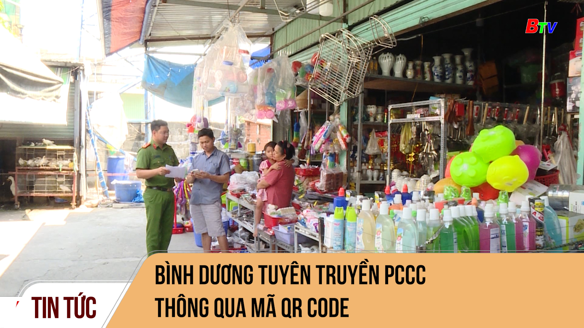 Bình Dương tuyên truyền PCCC thông qua mã QR CODE