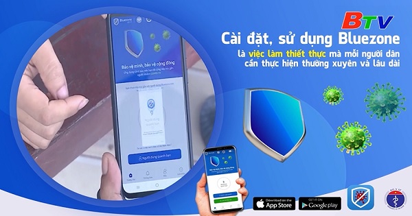 	Cài đặt sử dụng Bluezone - Bảo vệ mình, bảo vệ mọi người