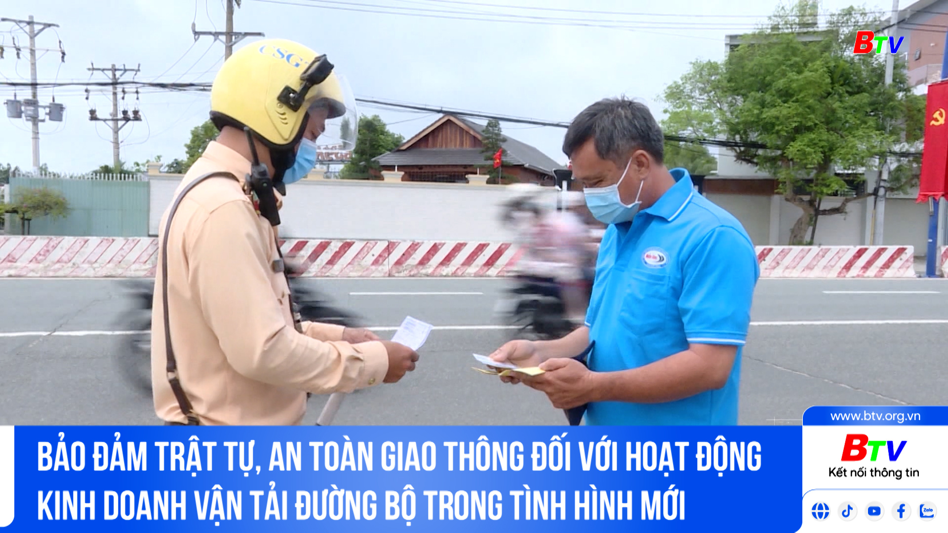 Bảo đảm trật tự, an toàn giao thông đối với hoạt động kinh doanh vận tải đường bộ trong tình hình mới