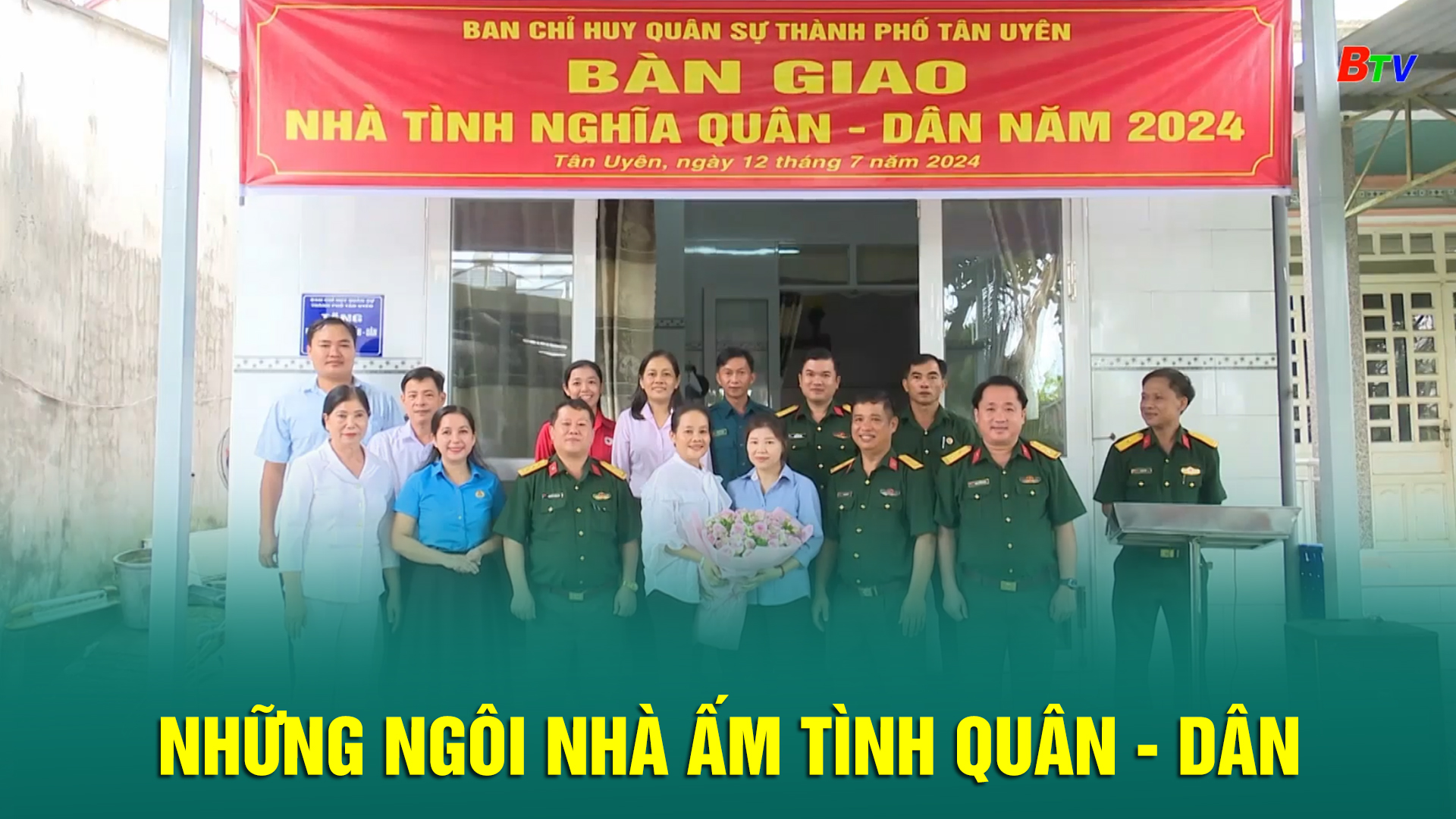 Những ngôi nhà ấm tình Quân - Dân