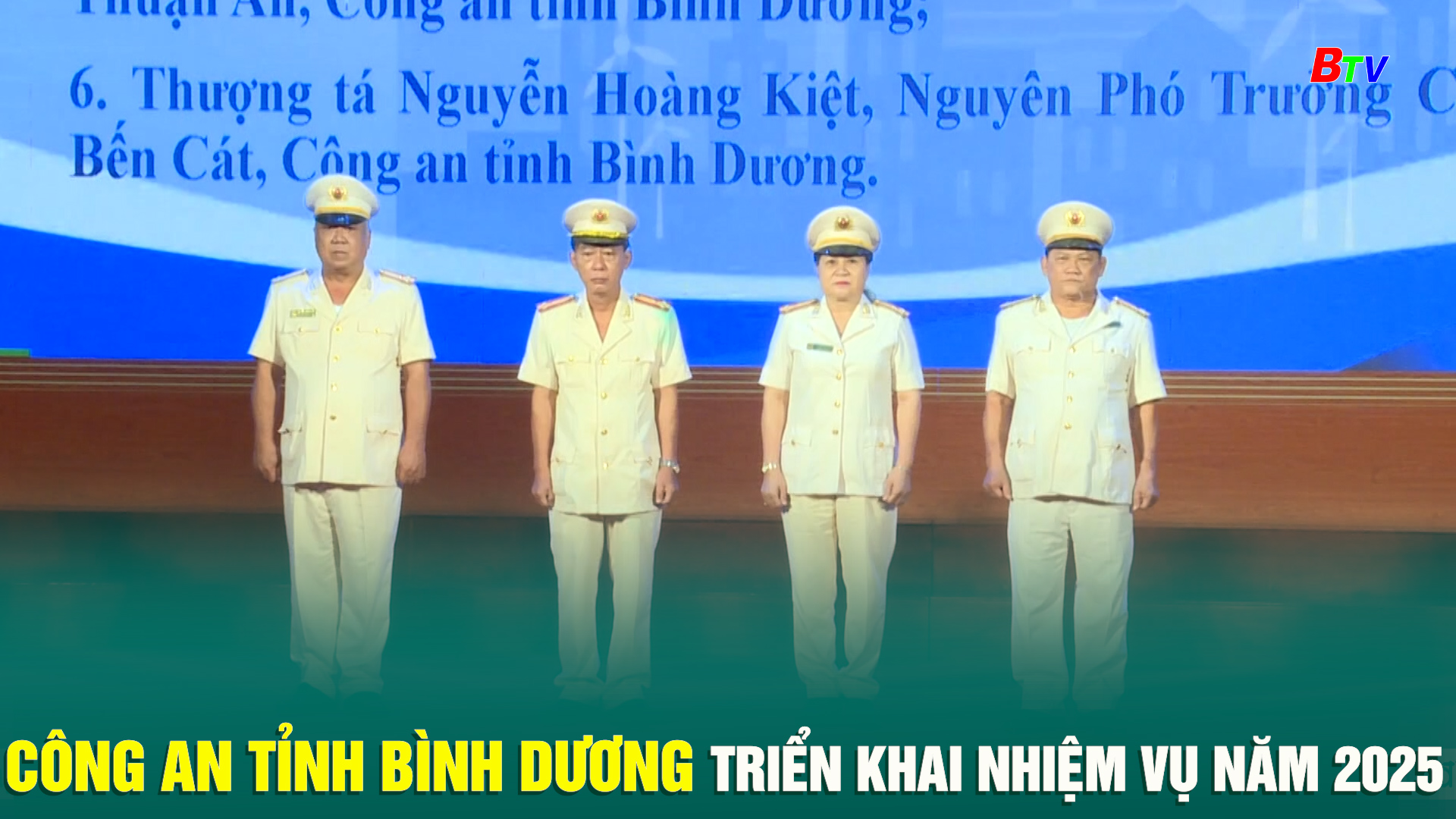 Công an tỉnh Bình Dương triển khai nhiệm vụ năm 2025