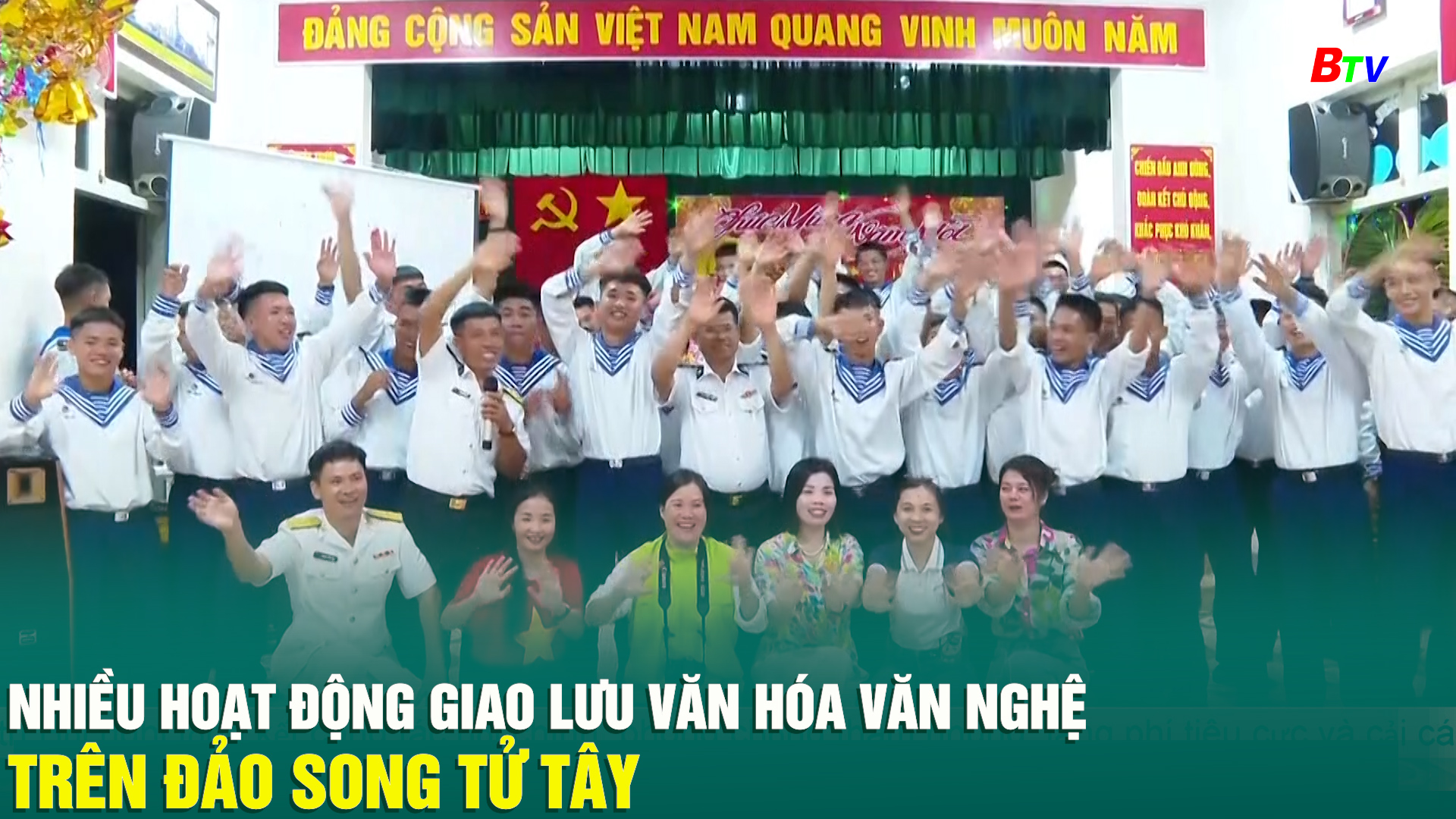 Nhiều hoạt động giao lưu văn hóa văn nghệ trên đảo Song Tử Tây