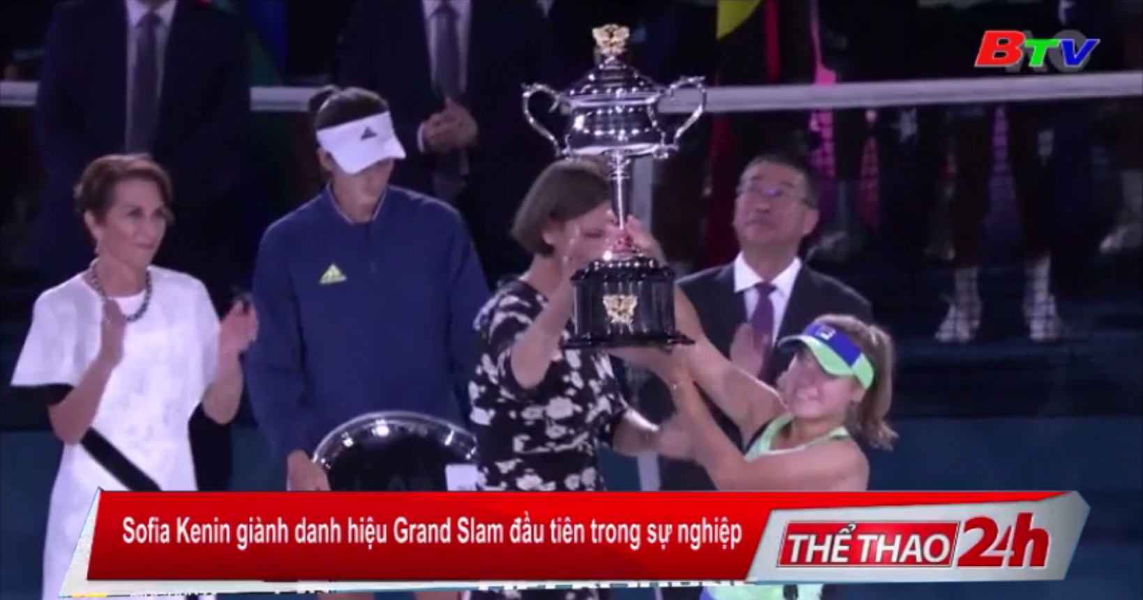 Sofia Kenin giành danh hiệu Grand Slam đầu tiên trong sự nghiệp