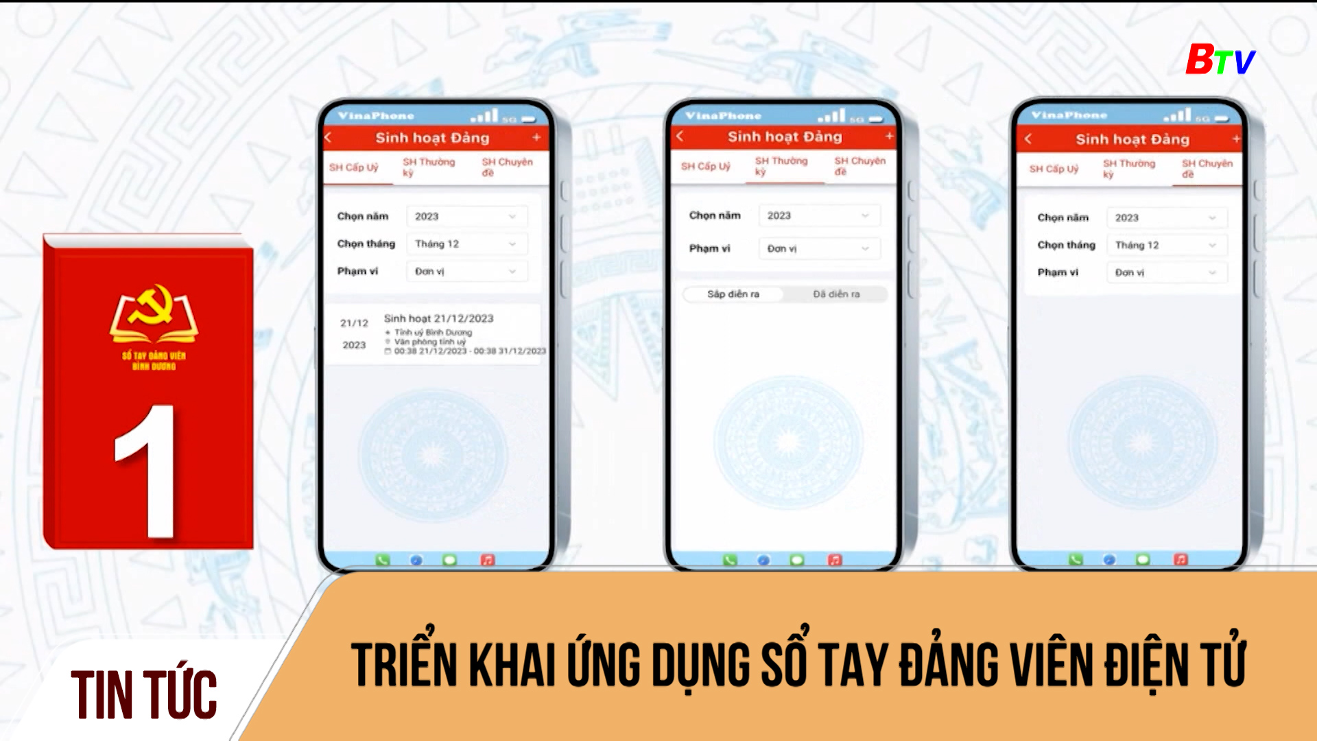 Triển khai ứng dụng sổ tay đảng viên điện tử