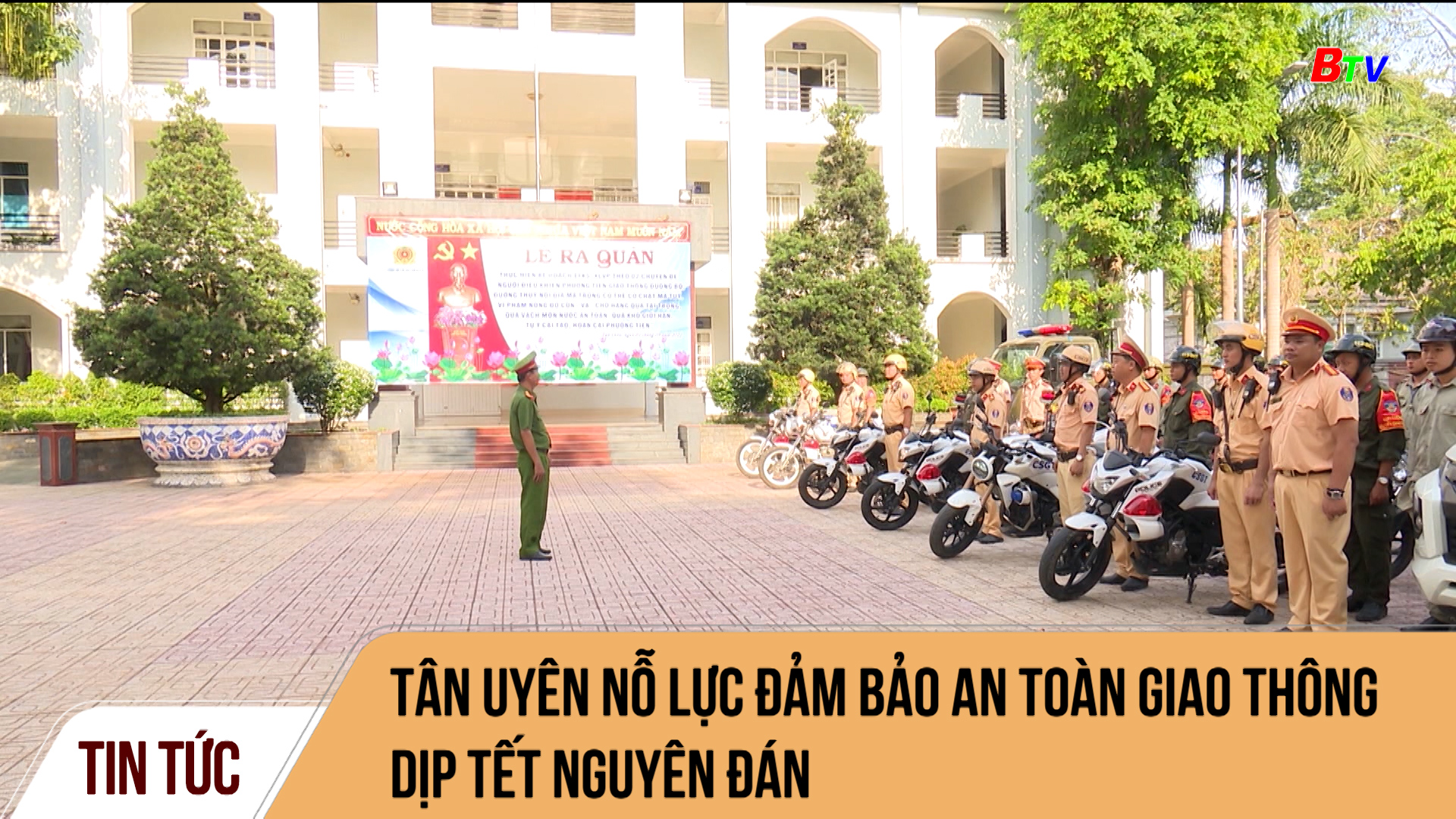 Tân Uyên nỗ lực đảm bảo an toàn giao thông dịp Tết Nguyên đán