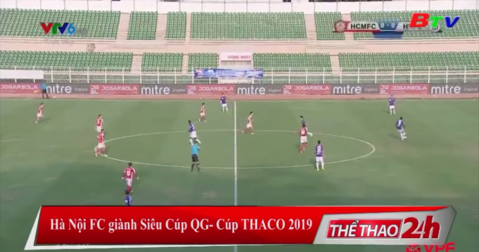 Hà Nội FC giành Siêu cúp Quốc gia - Cúp Thaco 2019