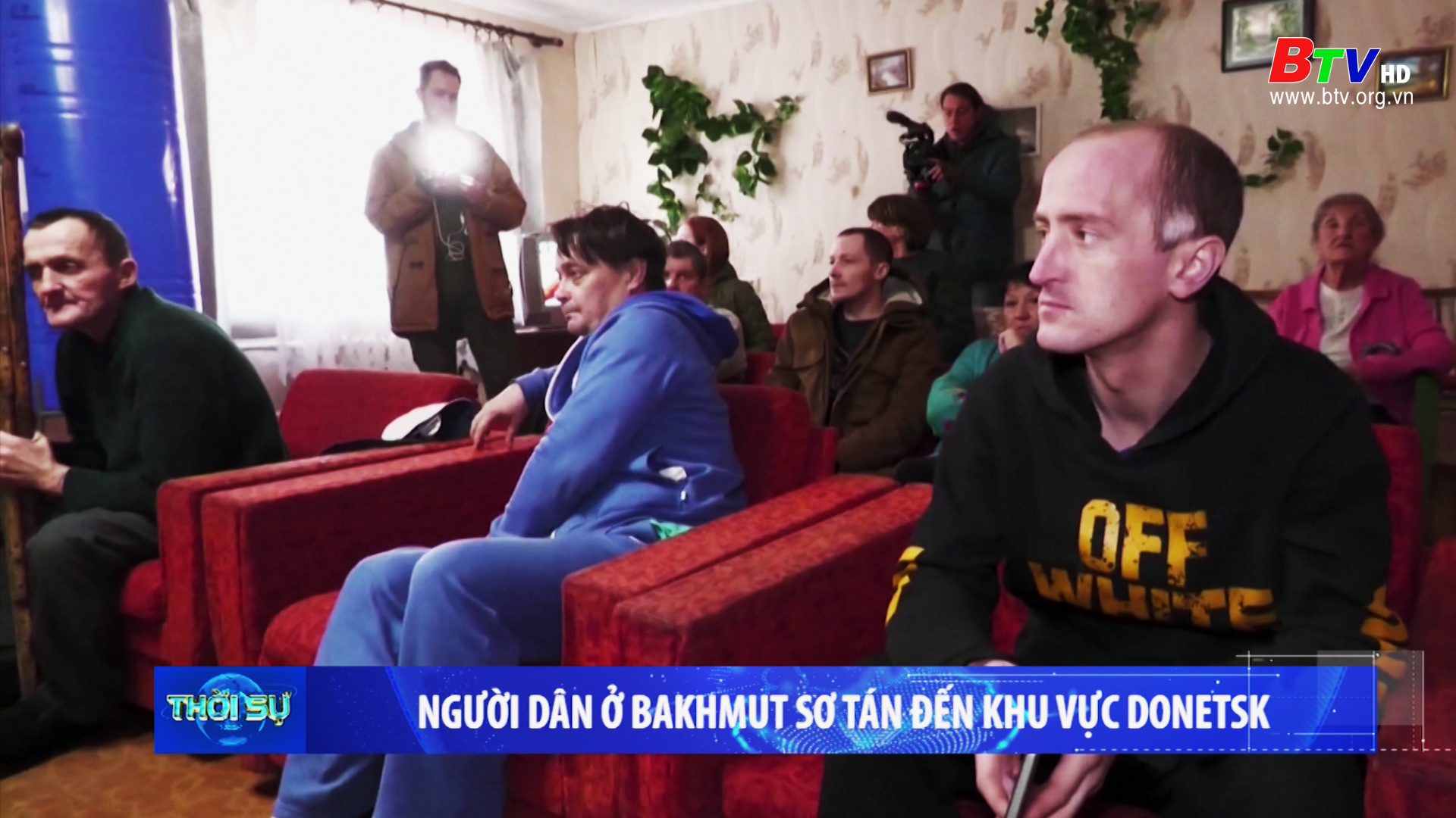 Người dân ở Bakhmut sơ tán đến khu vực Donetsk