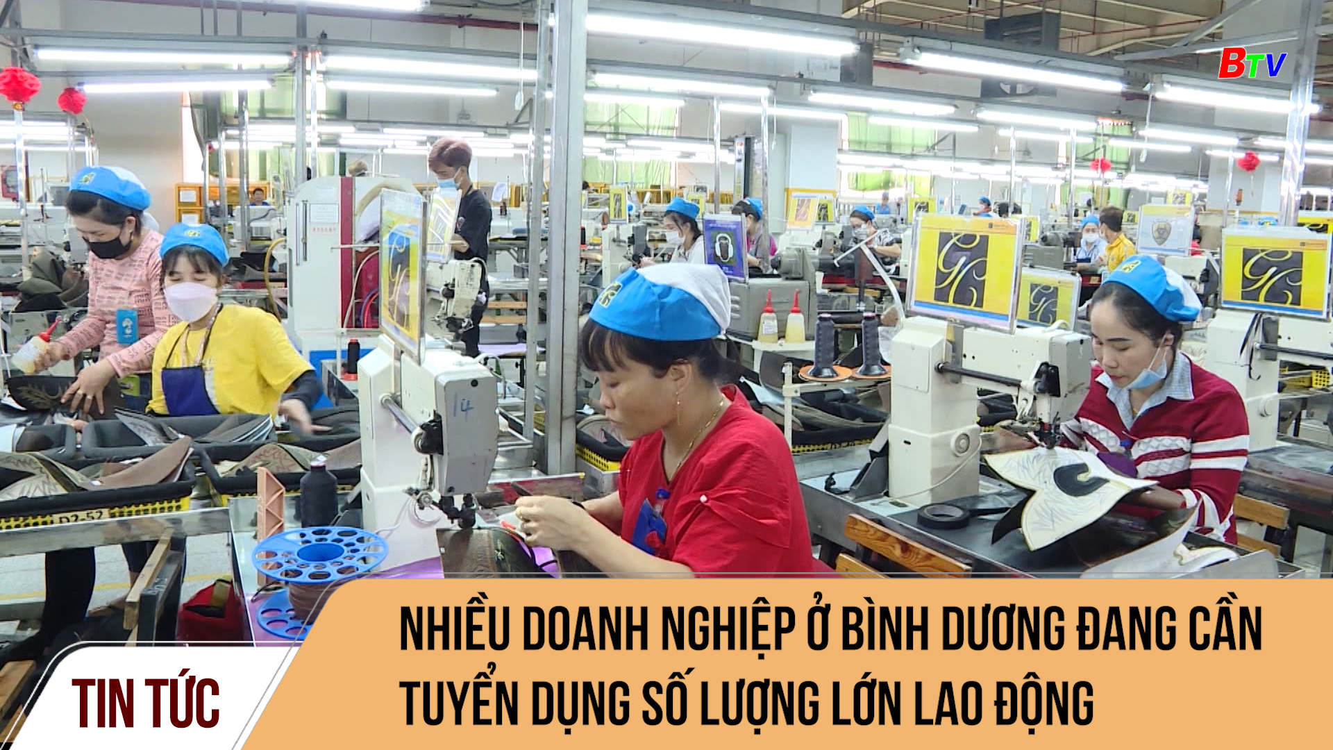 Nhiều doanh nghiệp ở Bình Dương đang cần tuyển dụng số lượng lớn lao động	