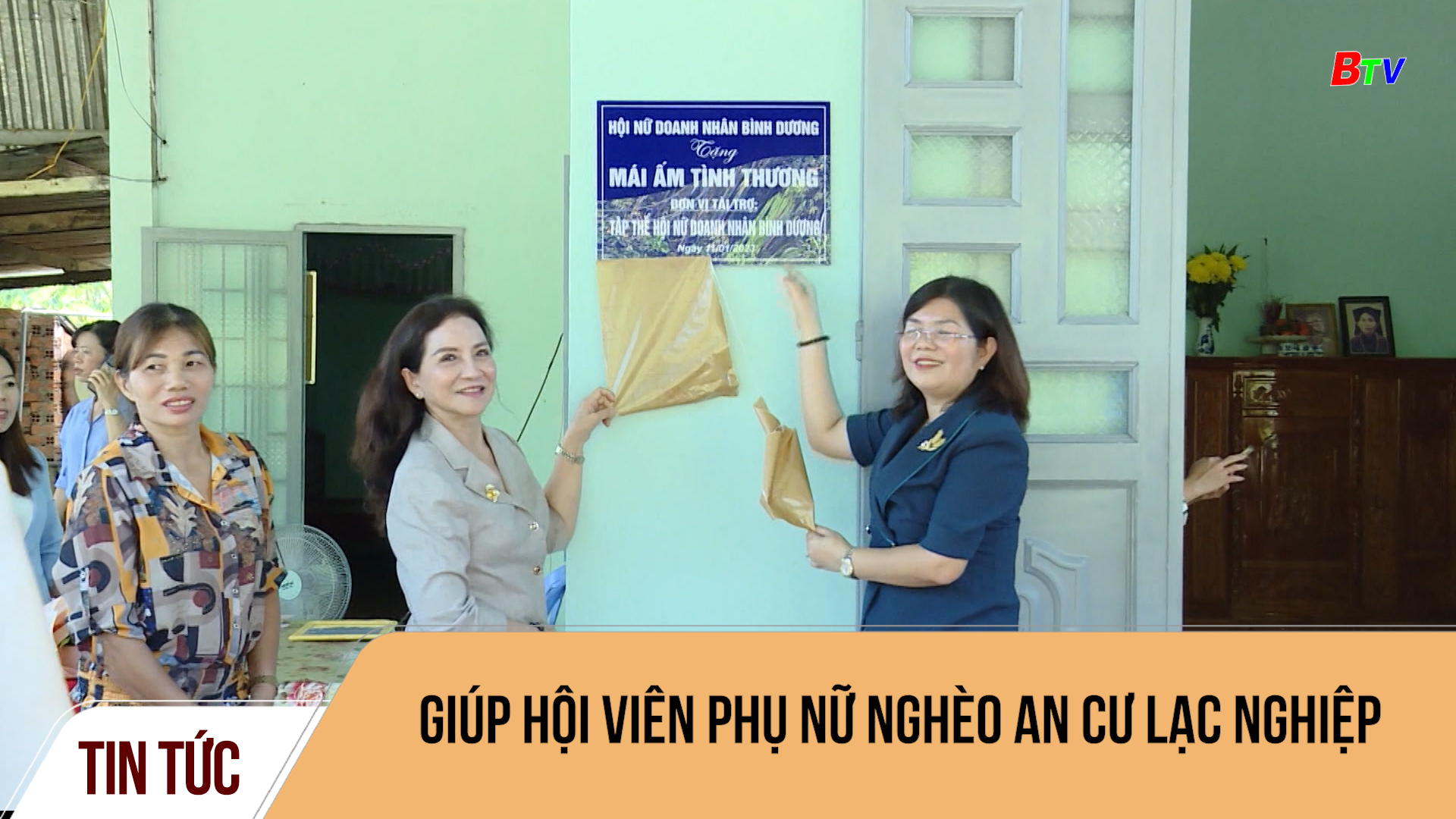 Giúp hội viên phụ nữ nghèo an cư lạc nghiệp	