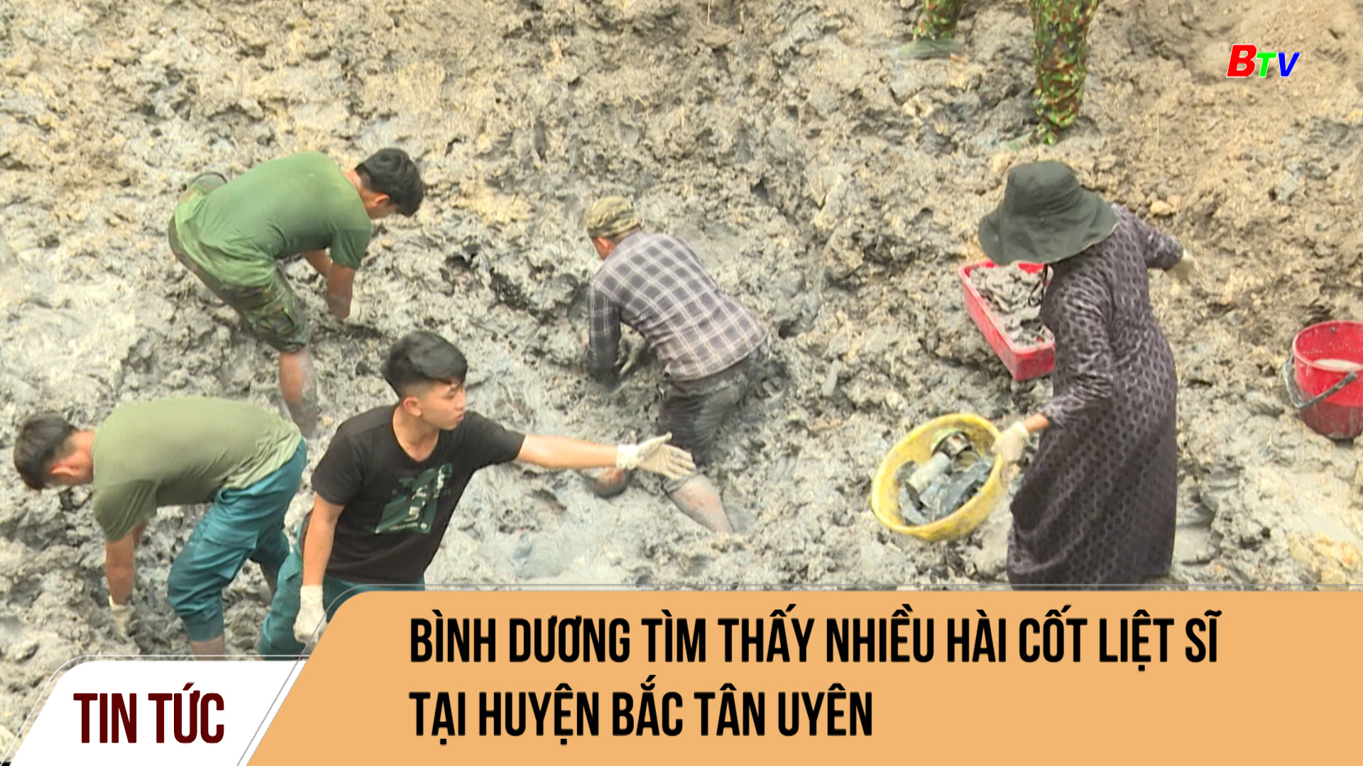 Bình Dương tìm thấy nhiều hài cốt liệt sĩ tại huyện Bắc Tân Uyên	