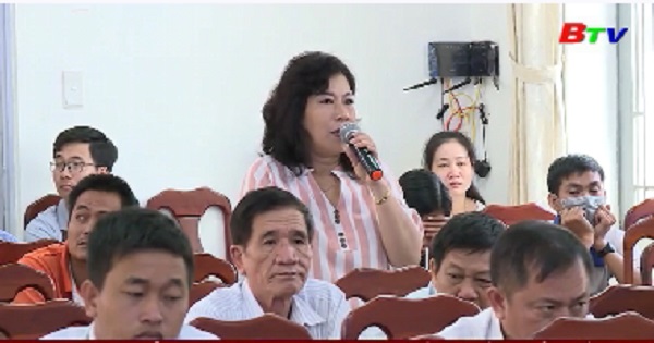 Chủ tịch UBND tỉnh tiếp xúc cử tri phường Lái Thiêu