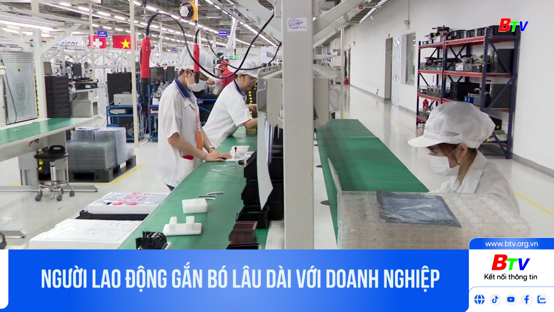 Người lao động gắn bó lâu dài với doanh nghiệp