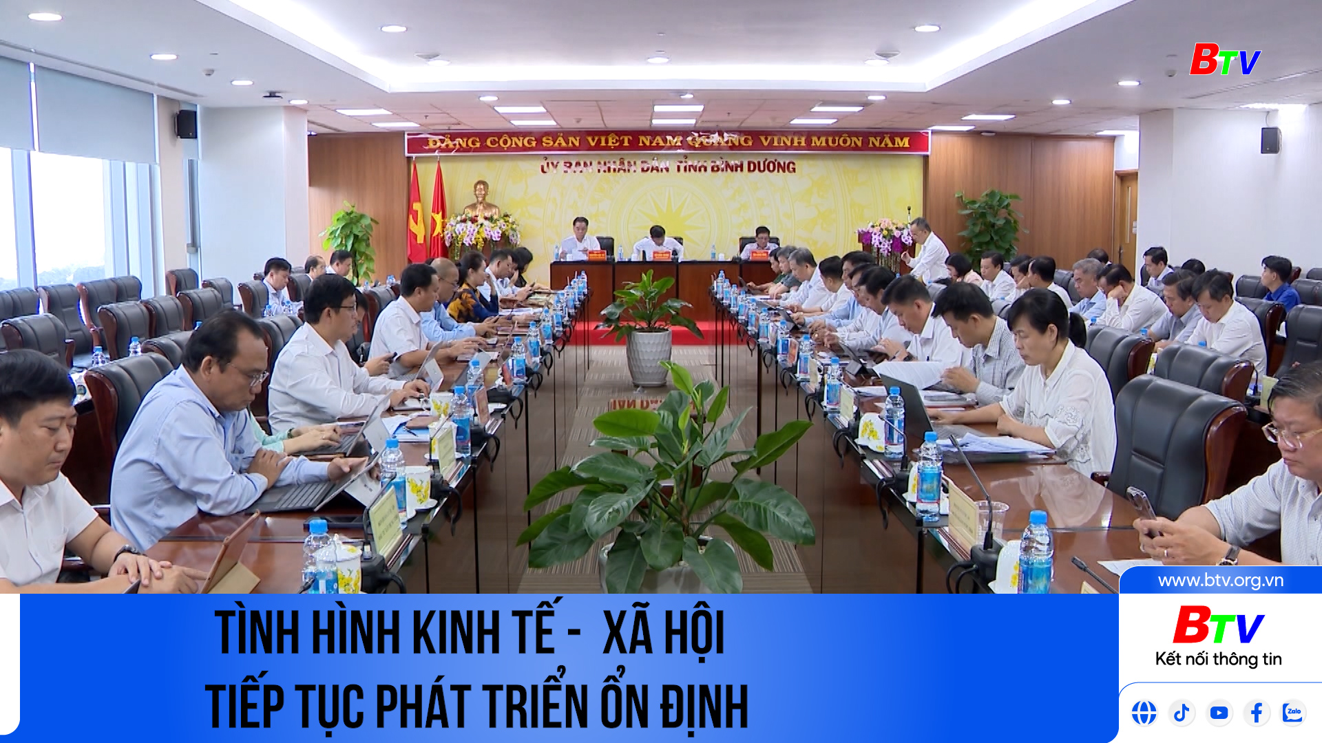 Tình hình kinh tế - xã hội tiếp tục phát triển ổn định