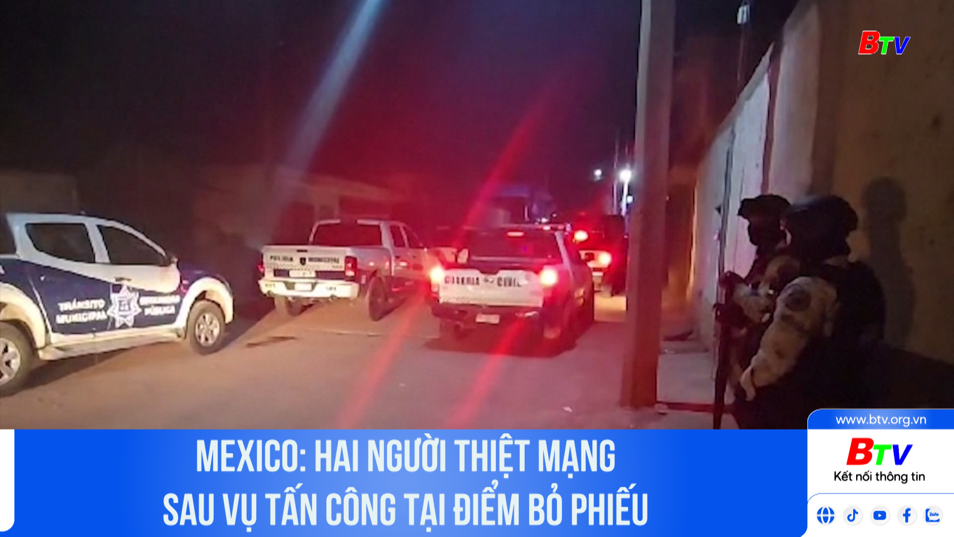 Mexico: hai người thiệt mạng sau vụ tấn công tại điểm bỏ phiếu	