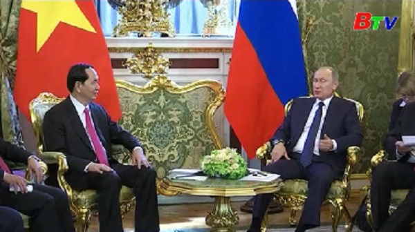 Chủ tịch nước Trần Đại Quang kết thúc chuyến thăm chính thức Liên bang Nga