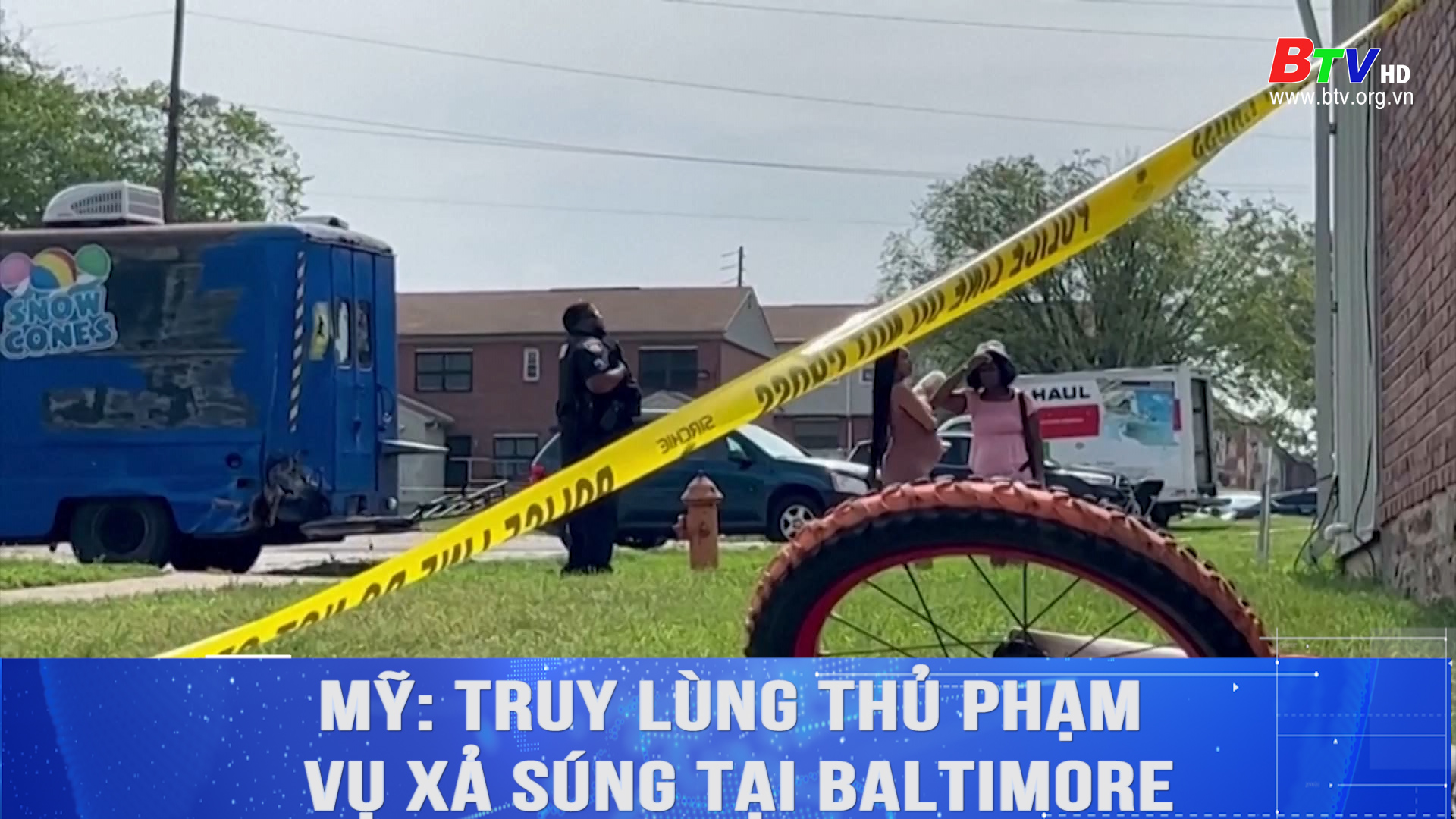 Mỹ truy lùng thủ phạm vụ xả súng tại Baltimore	