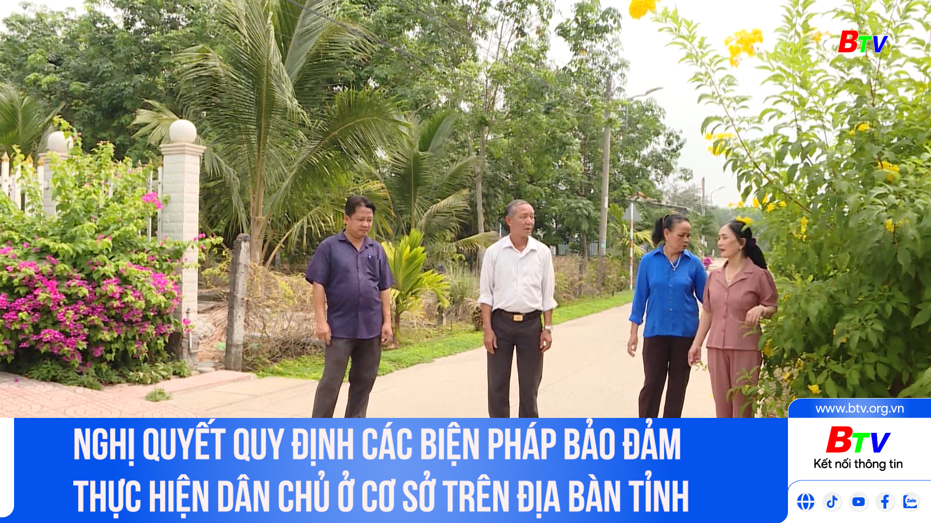 Nghị quyết quy định các biện pháp bảo đảm thực hiện dân chủ ở cơ sở trên địa bàn Tỉnh