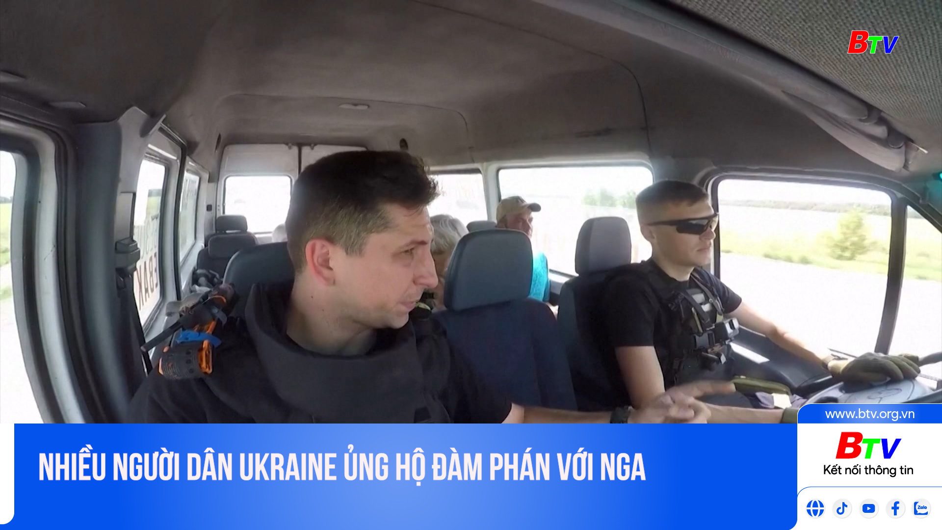 Nhiều người dân Ukraine ủng hộ đàm phán với Nga