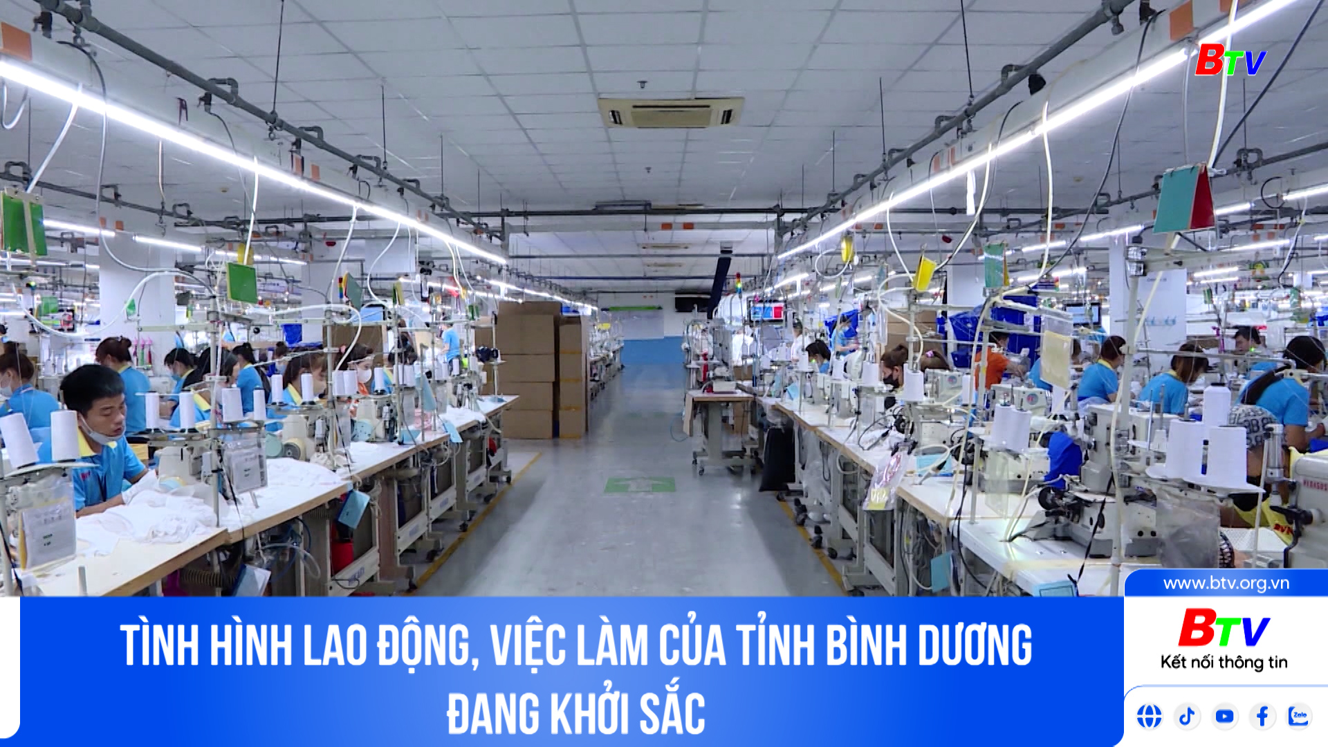 Tình hình lao động, việc làm của tỉnh Bình Dương đang khởi sắc