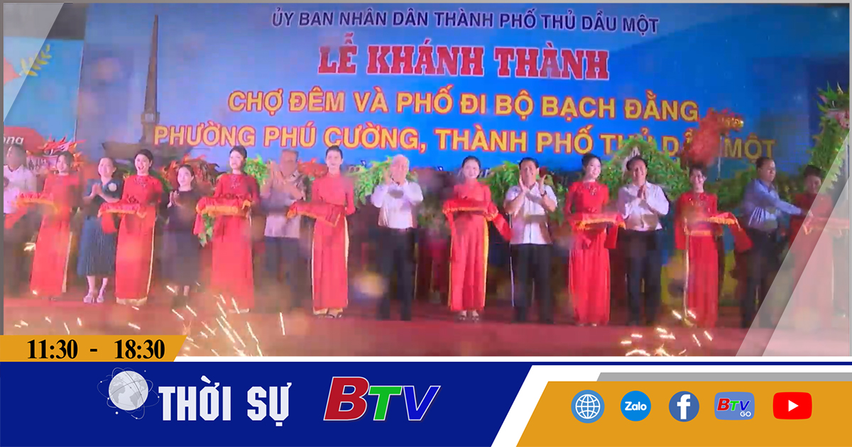 Khánh thành phố đi bộ và chợ đêm Bạch Đằng