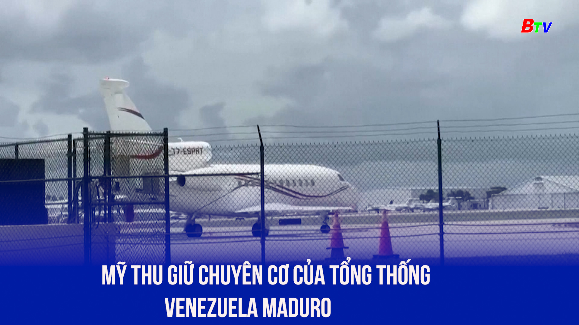 Mỹ thu giữ chuyên cơ của Tổng thống Venezuela Maduro