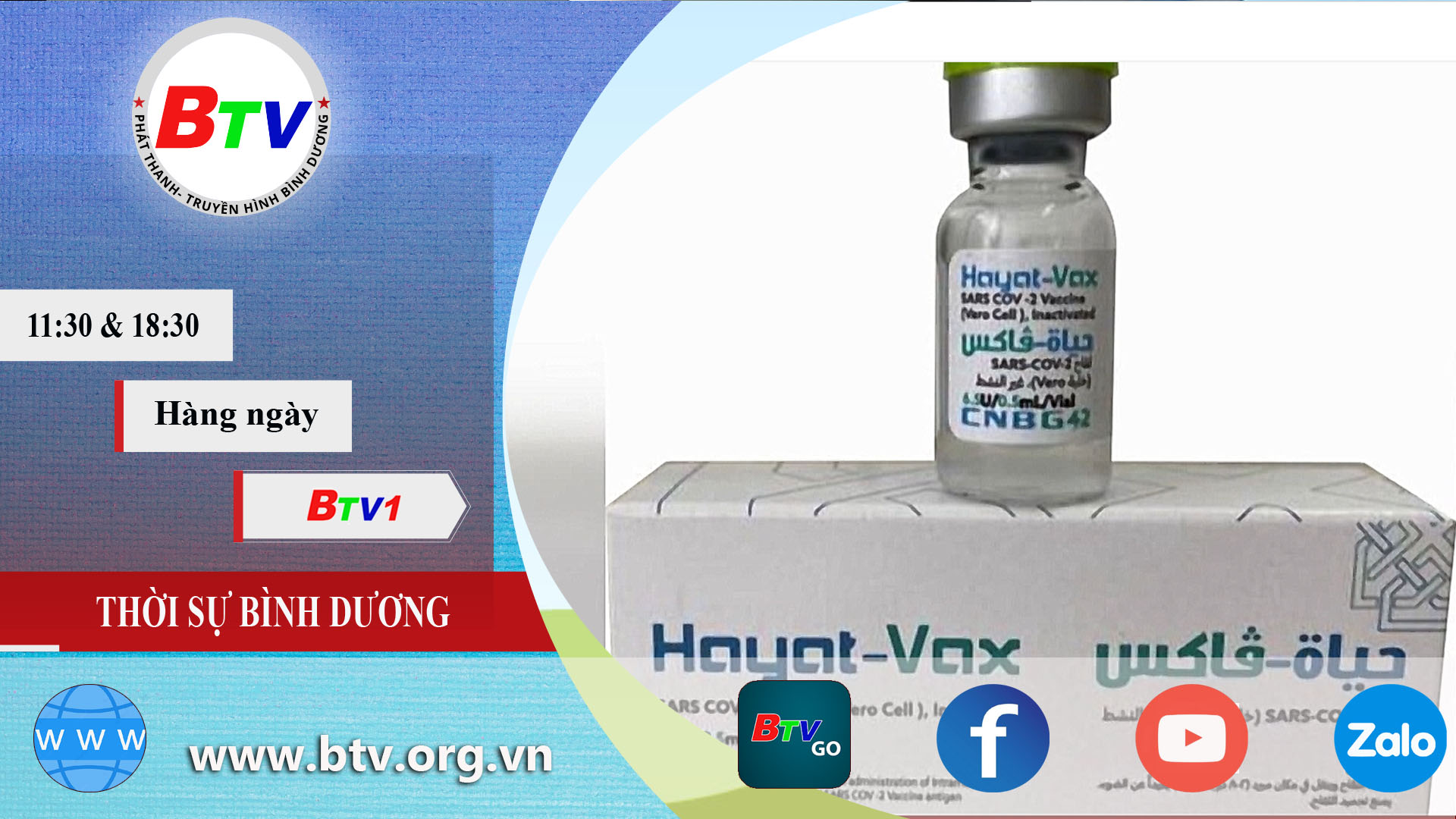 7 lô vaccine Hayat-Vax được cấp giấy chứng nhận xuất xưởng