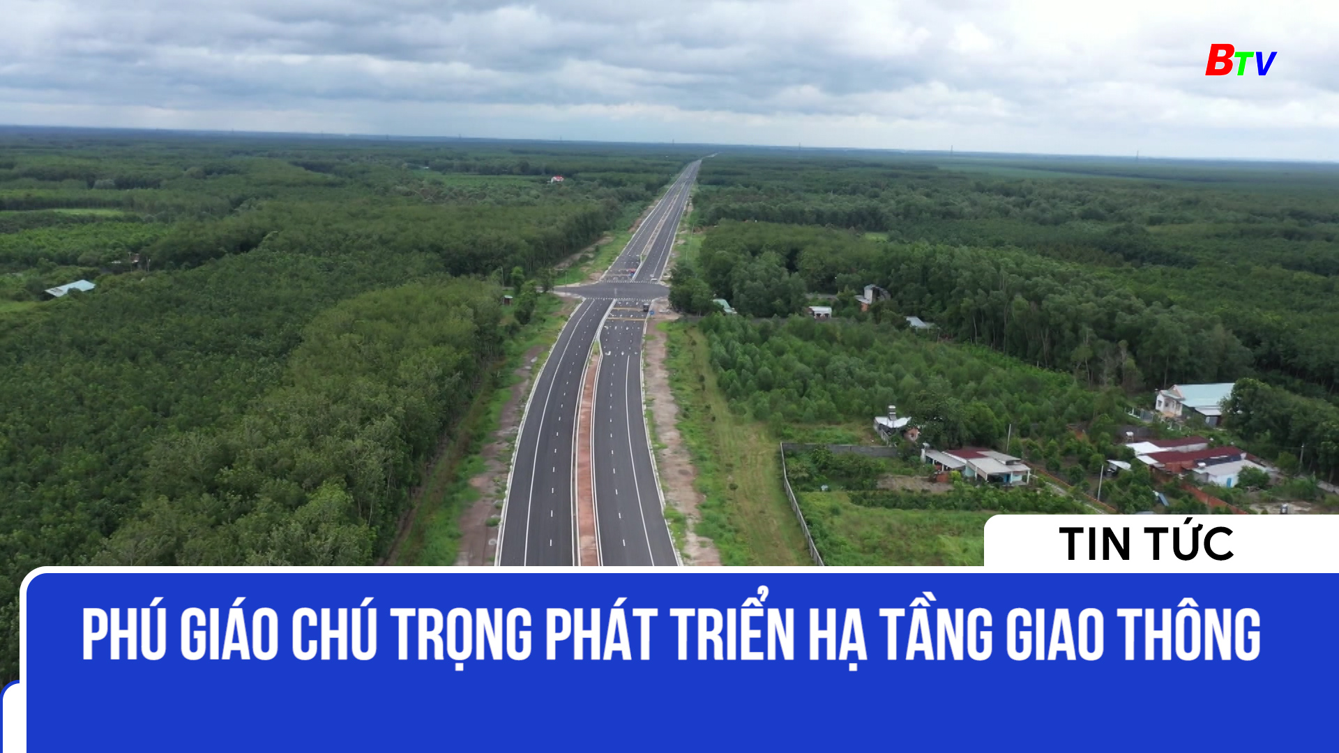 Phú Giáo chú trọng phát triển hạ tầng giao thông