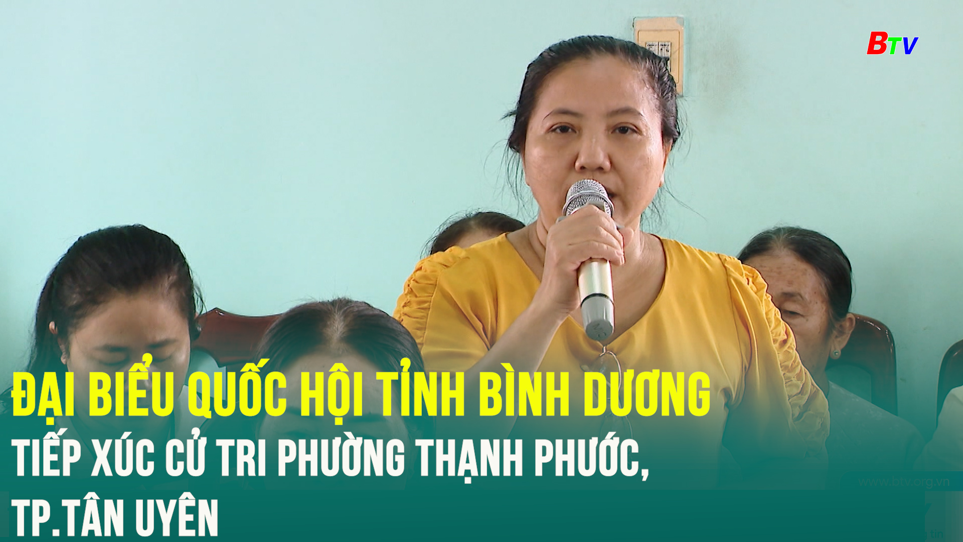 Đại biểu Quốc hội tỉnh Bình Dương tiếp xúc cử tri phường Thạnh Phước, Tp.Tân Uyên	