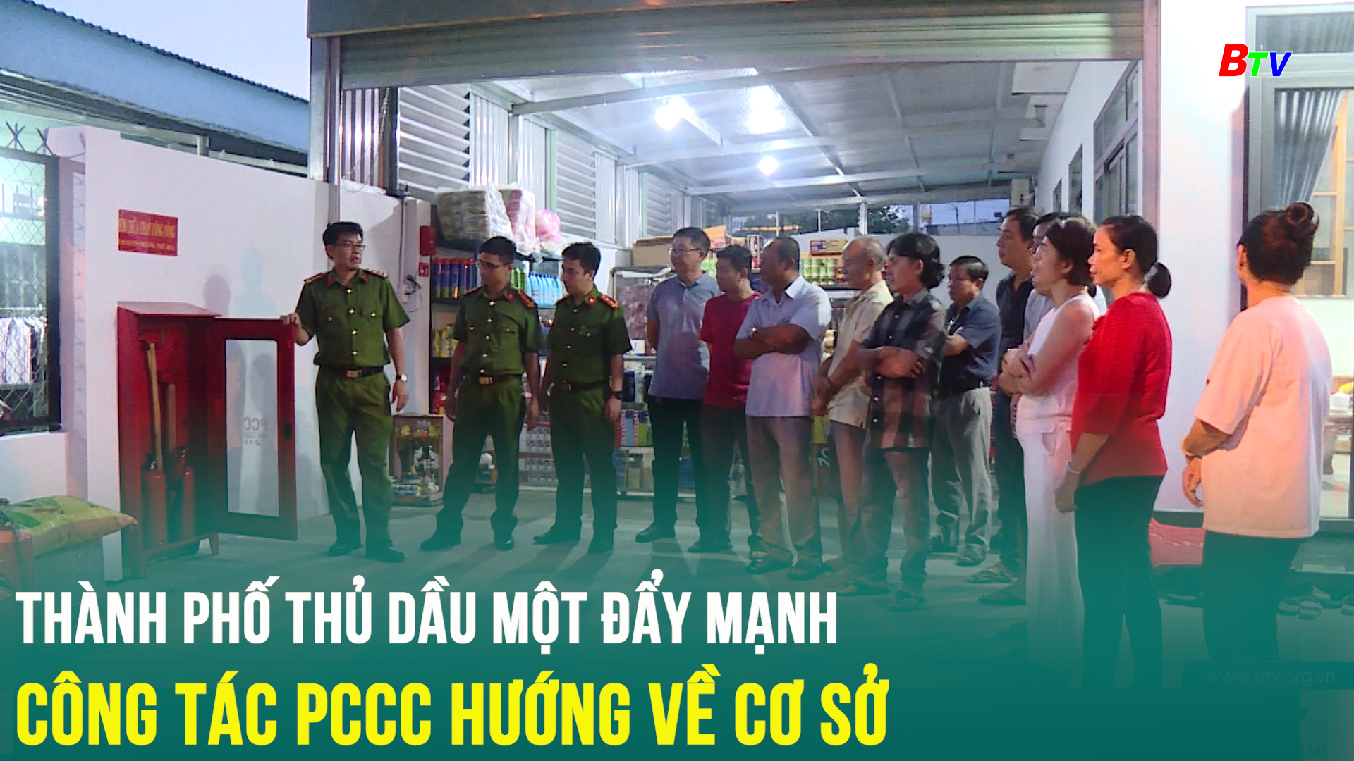 Thành phố Thủ Dầu Một đẩy mạnh công tác PCCC hướng về cơ sở