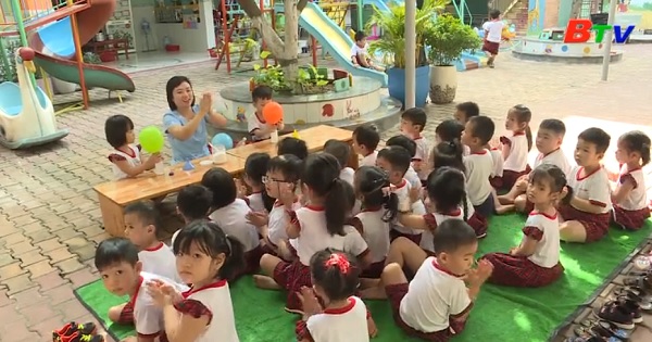 Kinh nghiệm nuôi dạy trẻ của Trường Mẫu giáo Măng Non - TP Thủ Dầu Mội tỉnh Bình Dương