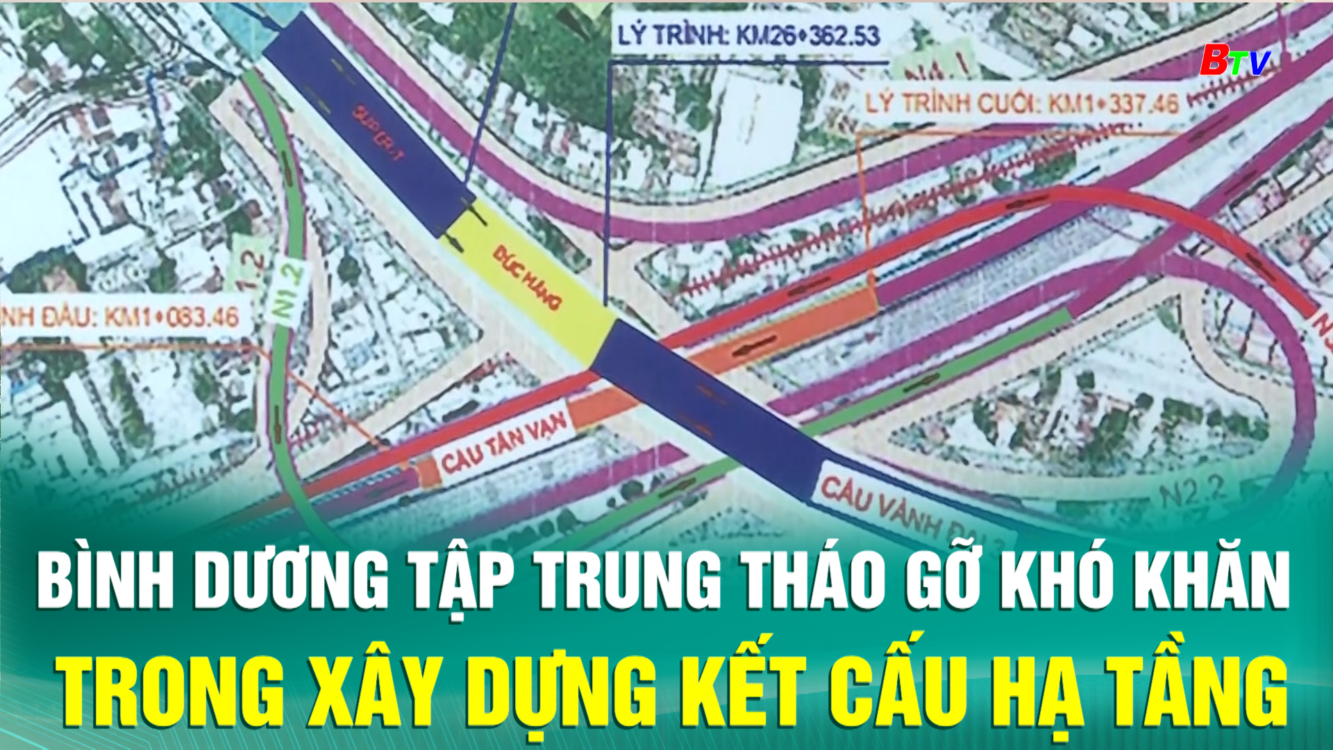 Bình Dương đang tập trung tháo gỡ khó khăn trong xây dựng kết cấu hạ tầng