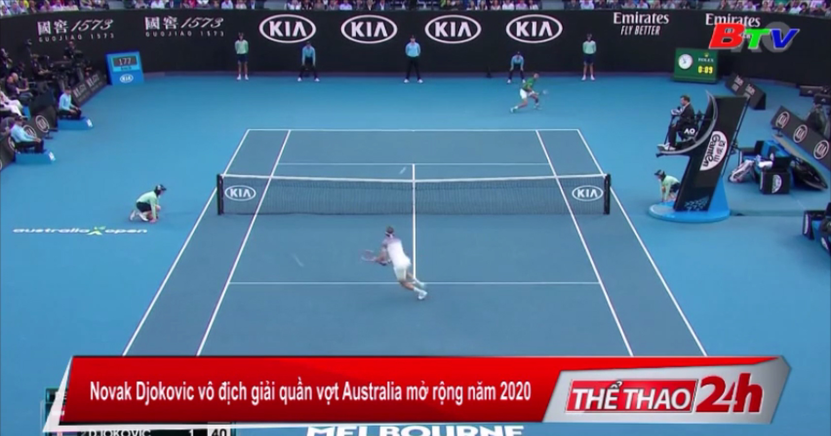 Novak Djokovic vô địch Giải quần vợt Australia mở rộng 2020